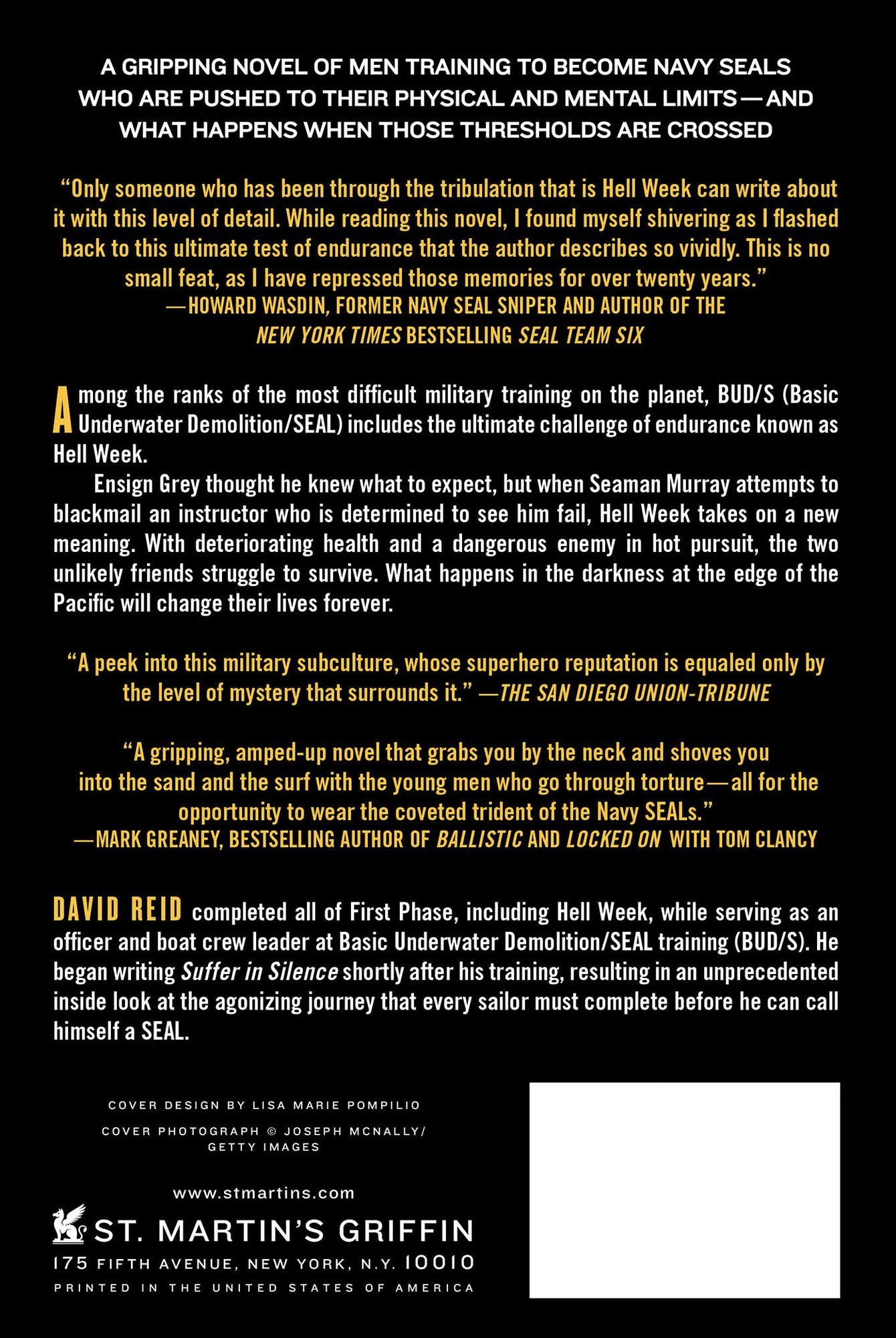 Suffer in Silence: A Novel of Navy SEAL Training