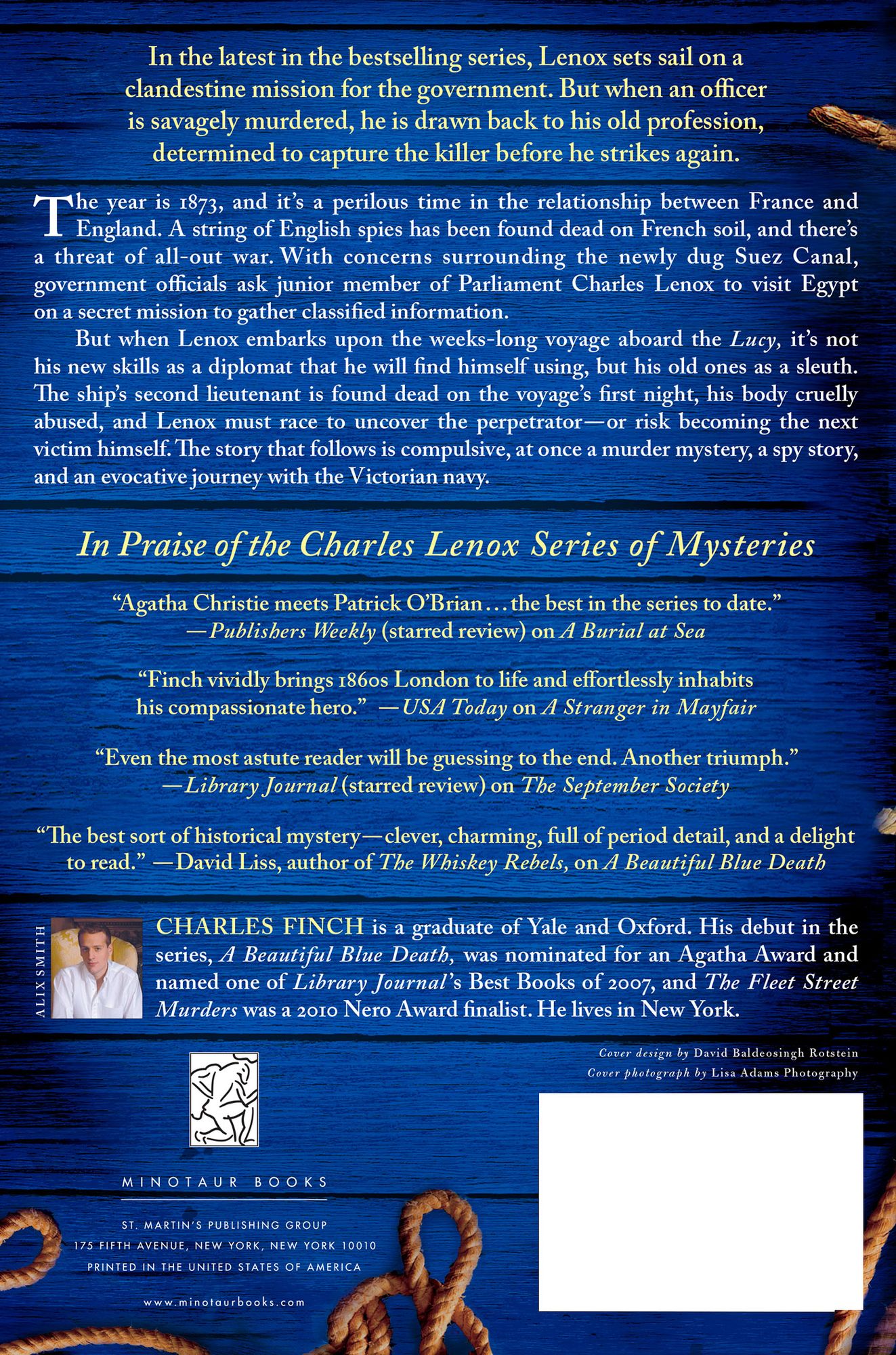 A Burial at Sea (Charles Lenox Series #5)