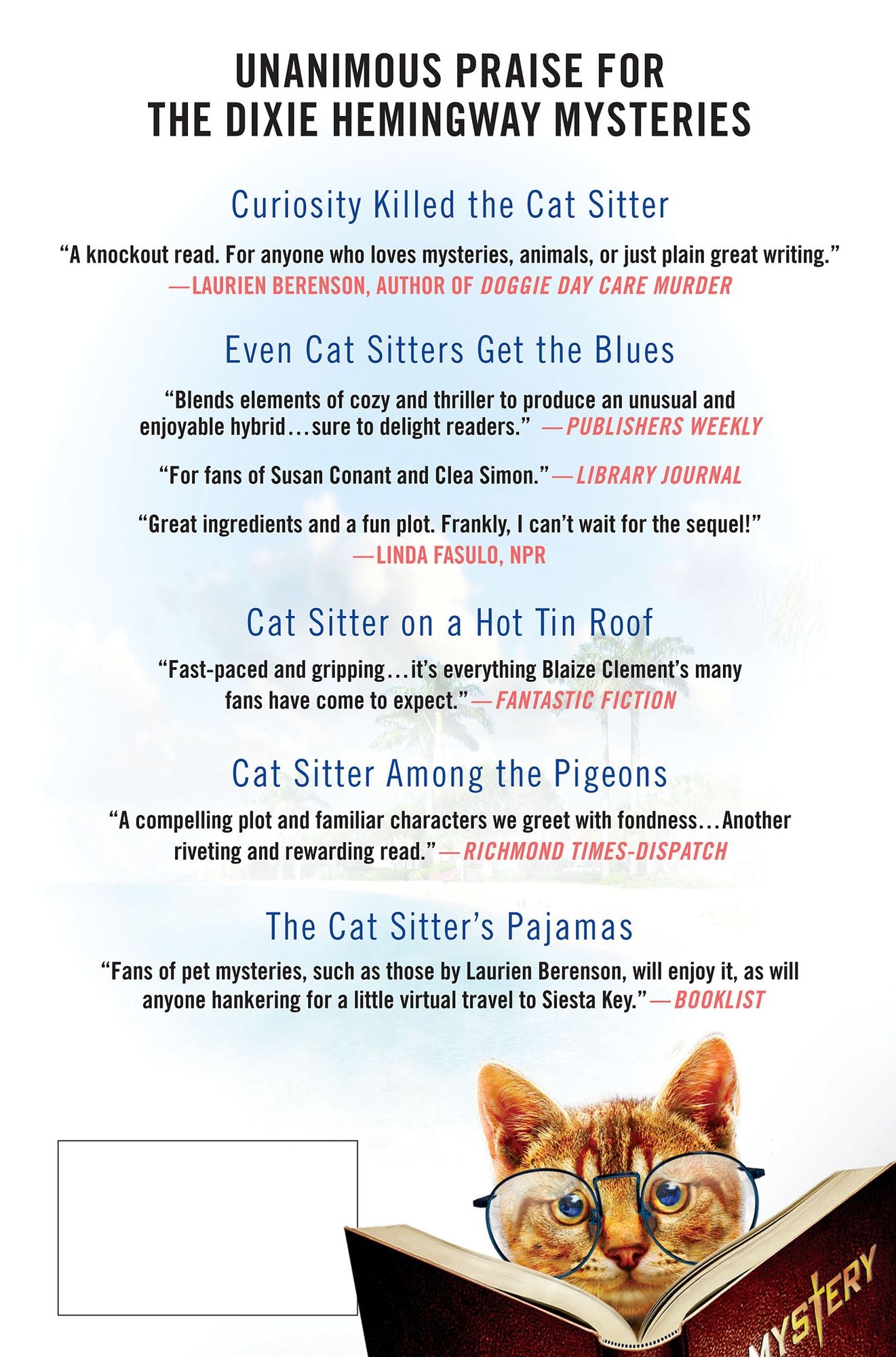 The Cat Sitter's Nine Lives (Dixie Hemingway Series #9)