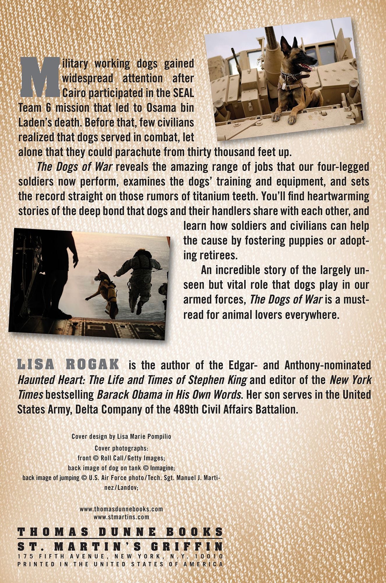 The Dogs of War: The Courage, Love, and Loyalty of Military Working Dogs