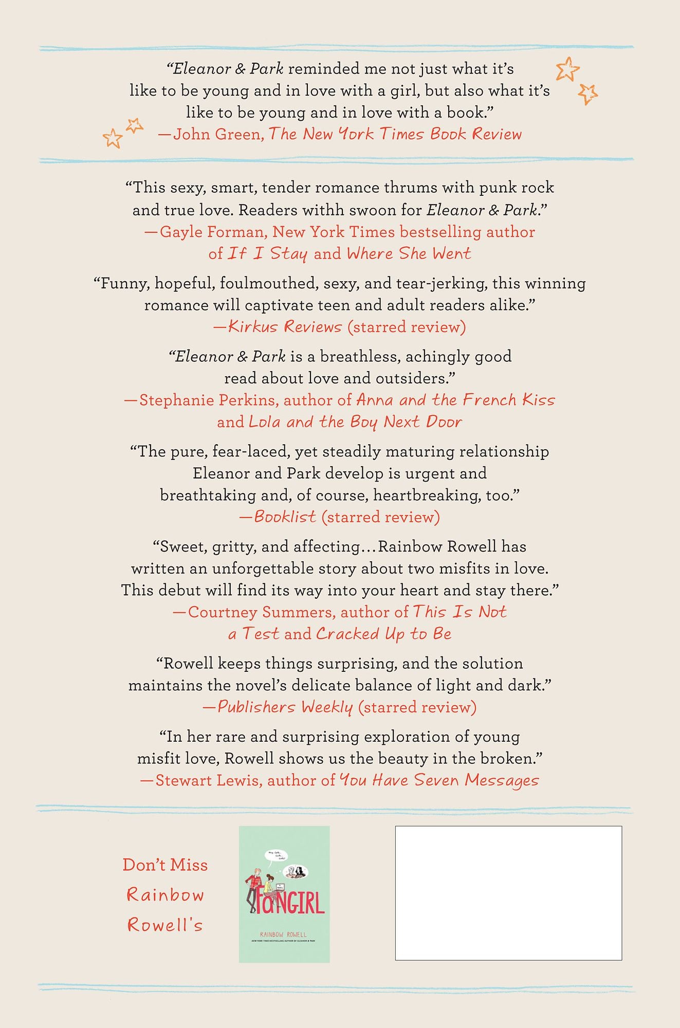 Eleanor & Park: A Novel