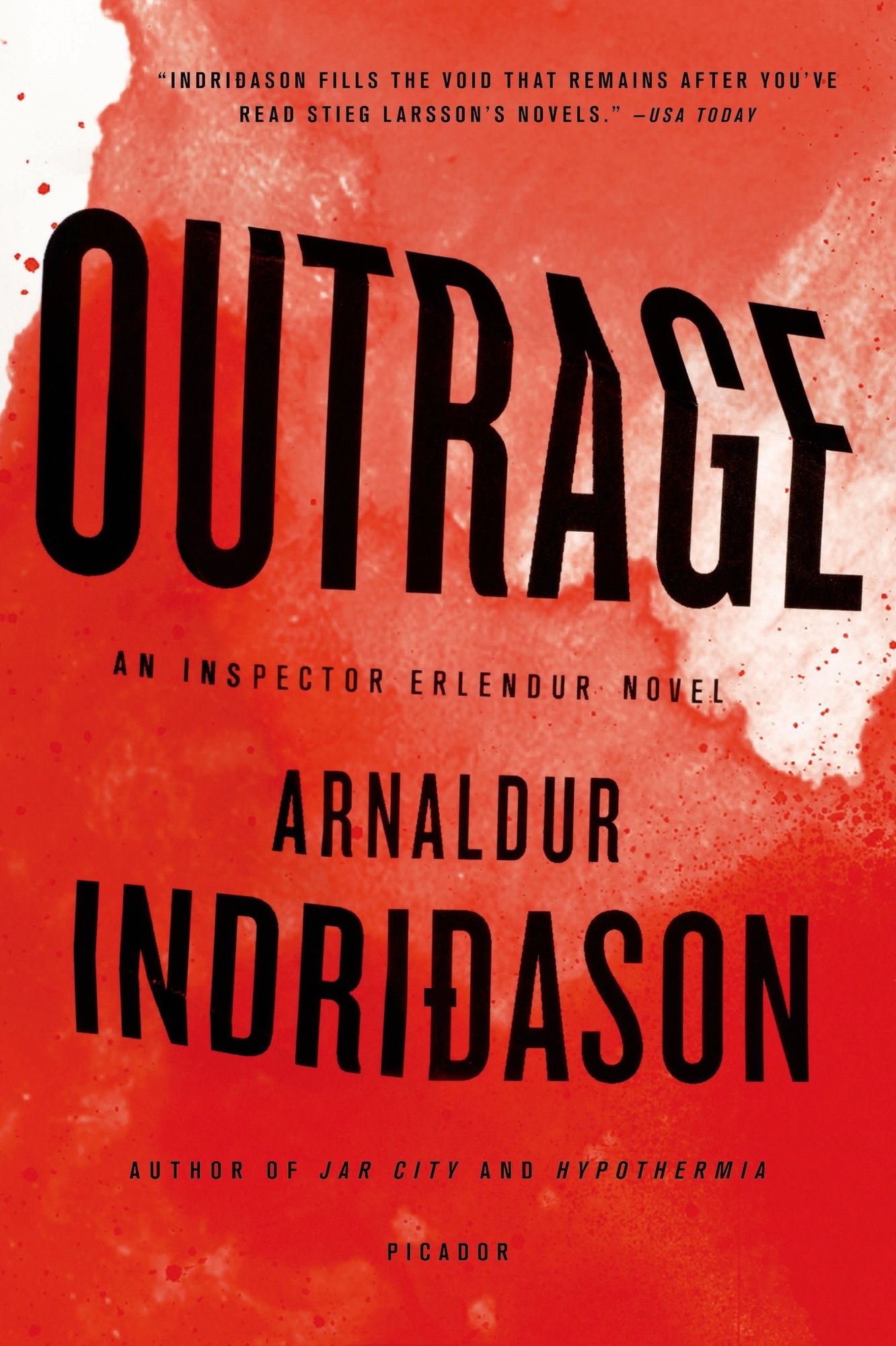 Outrage (Inspector Erlendur Series #7)