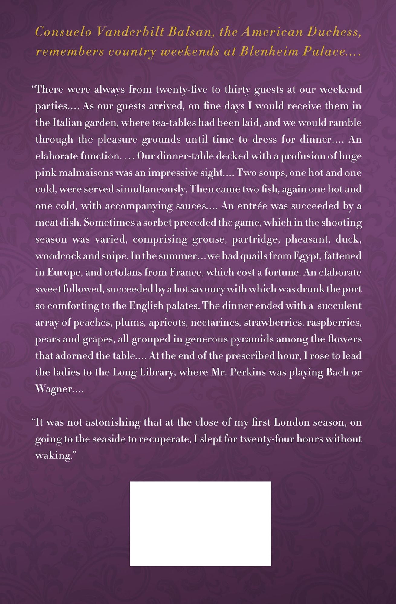 The Glitter and the Gold: The American Duchess---in Her Own Words