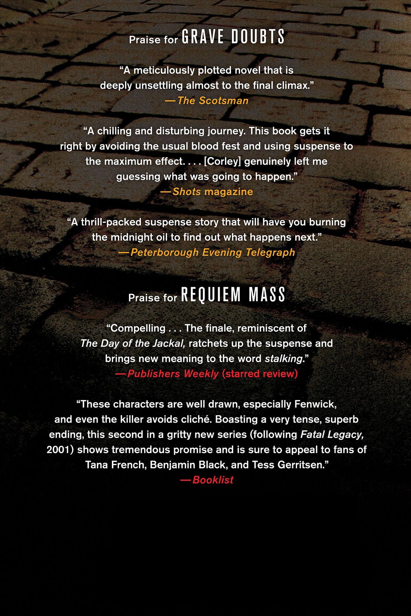 Grave Doubts: A DCI Andrew Fenwick Mystery