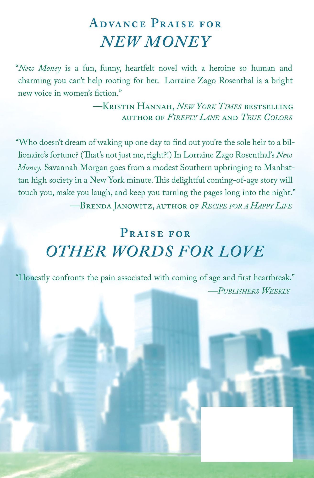 New Money: A Novel