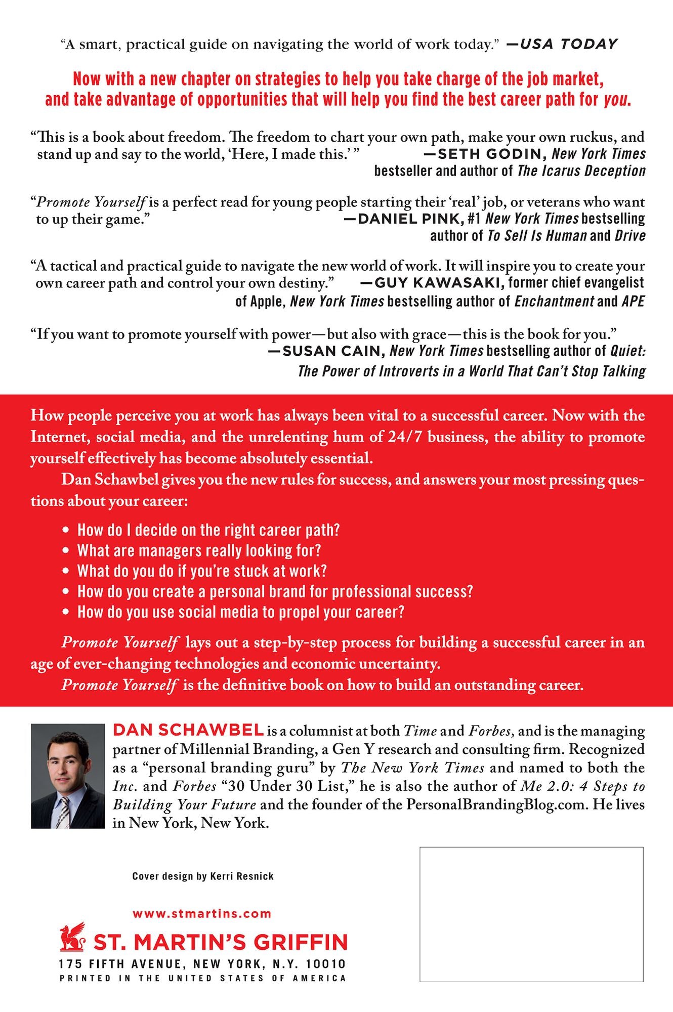 Promote Yourself: The New Rules for Career Success