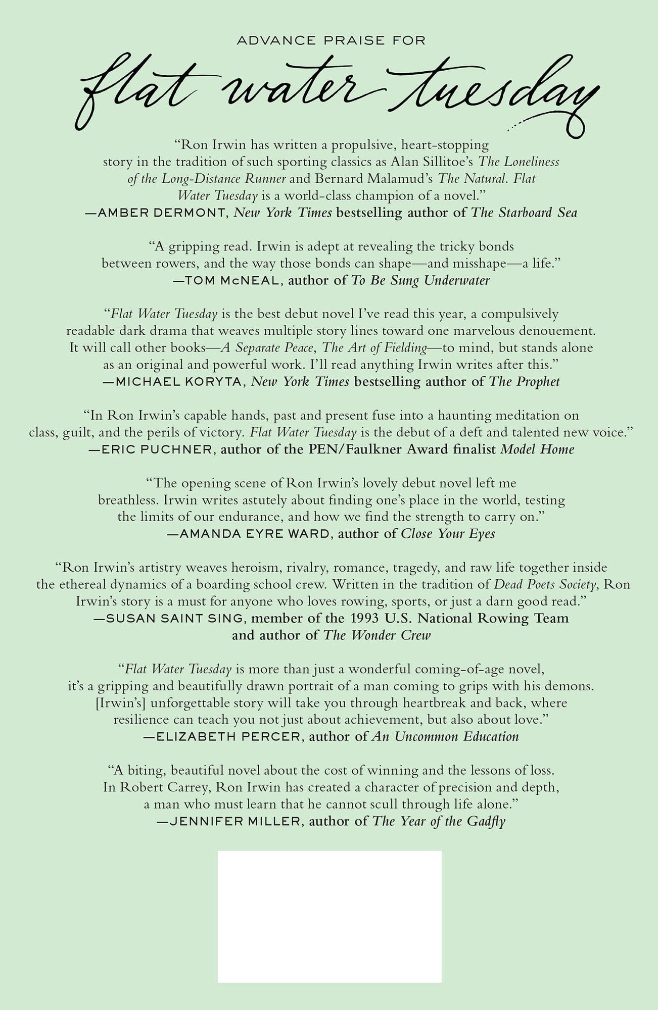 Flat Water Tuesday: A Novel