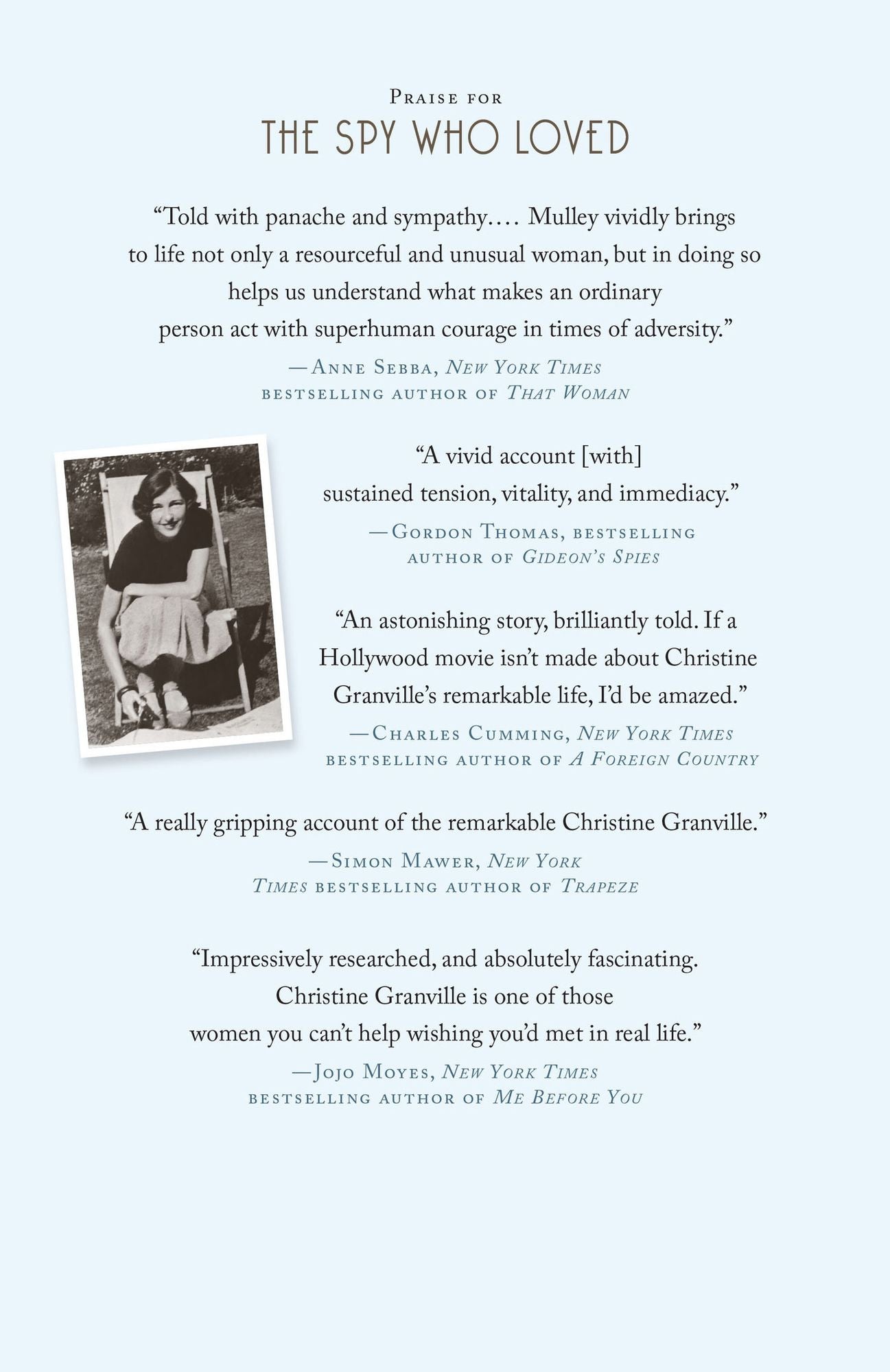 The Spy Who Loved: The Secrets and Lives of Christine Granville