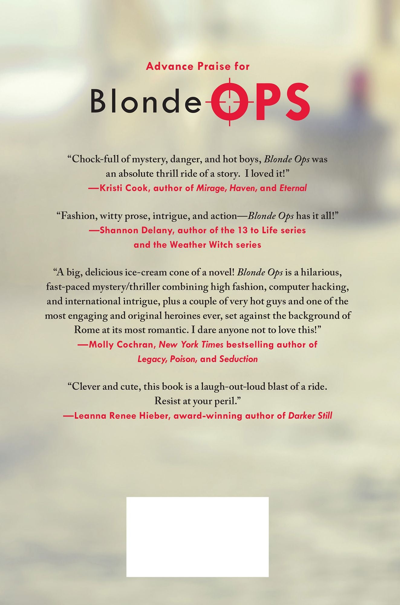 Blonde Ops: A Novel