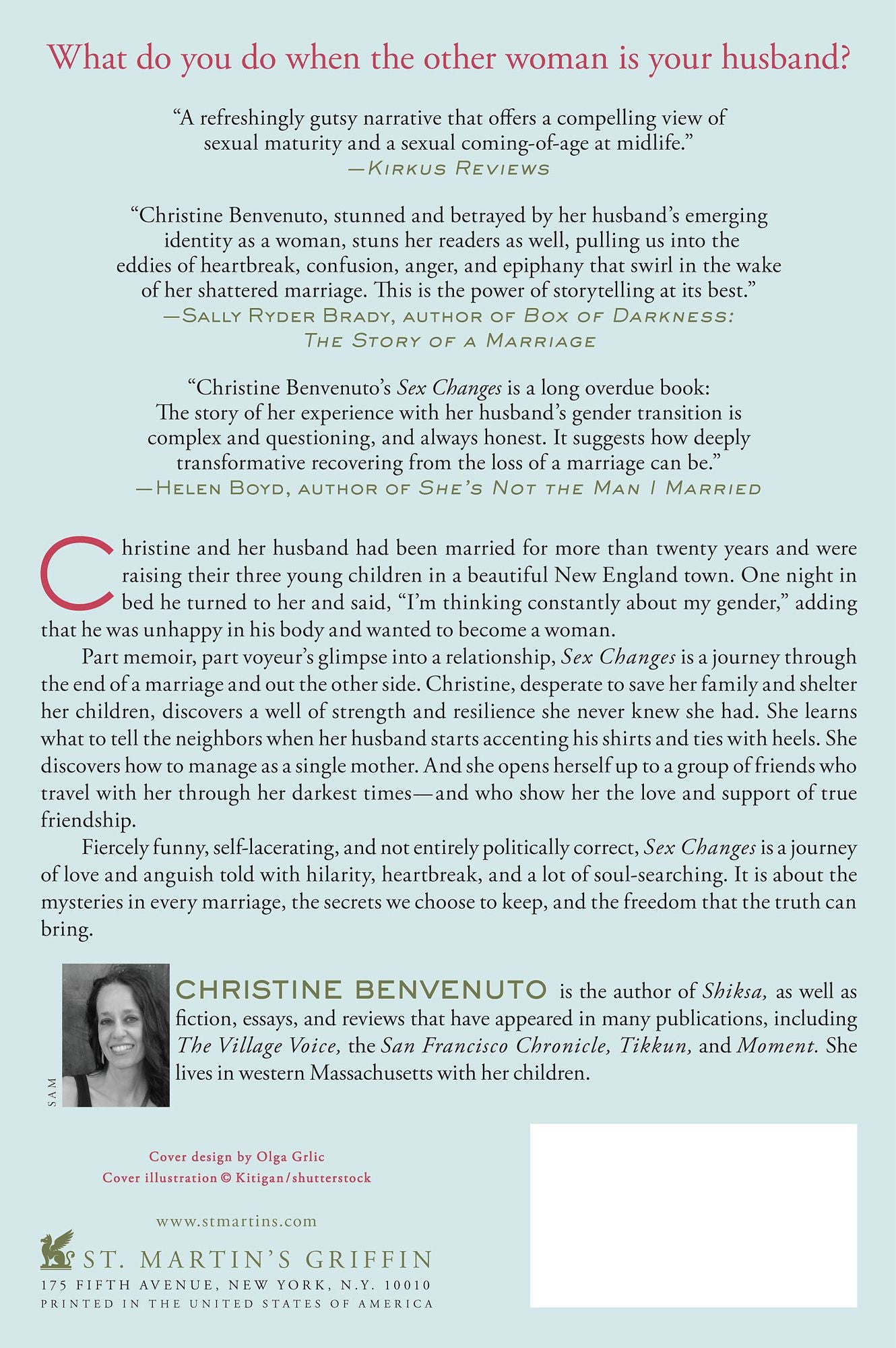 Sex Changes: A Memoir of Marriage, Gender, and Moving On