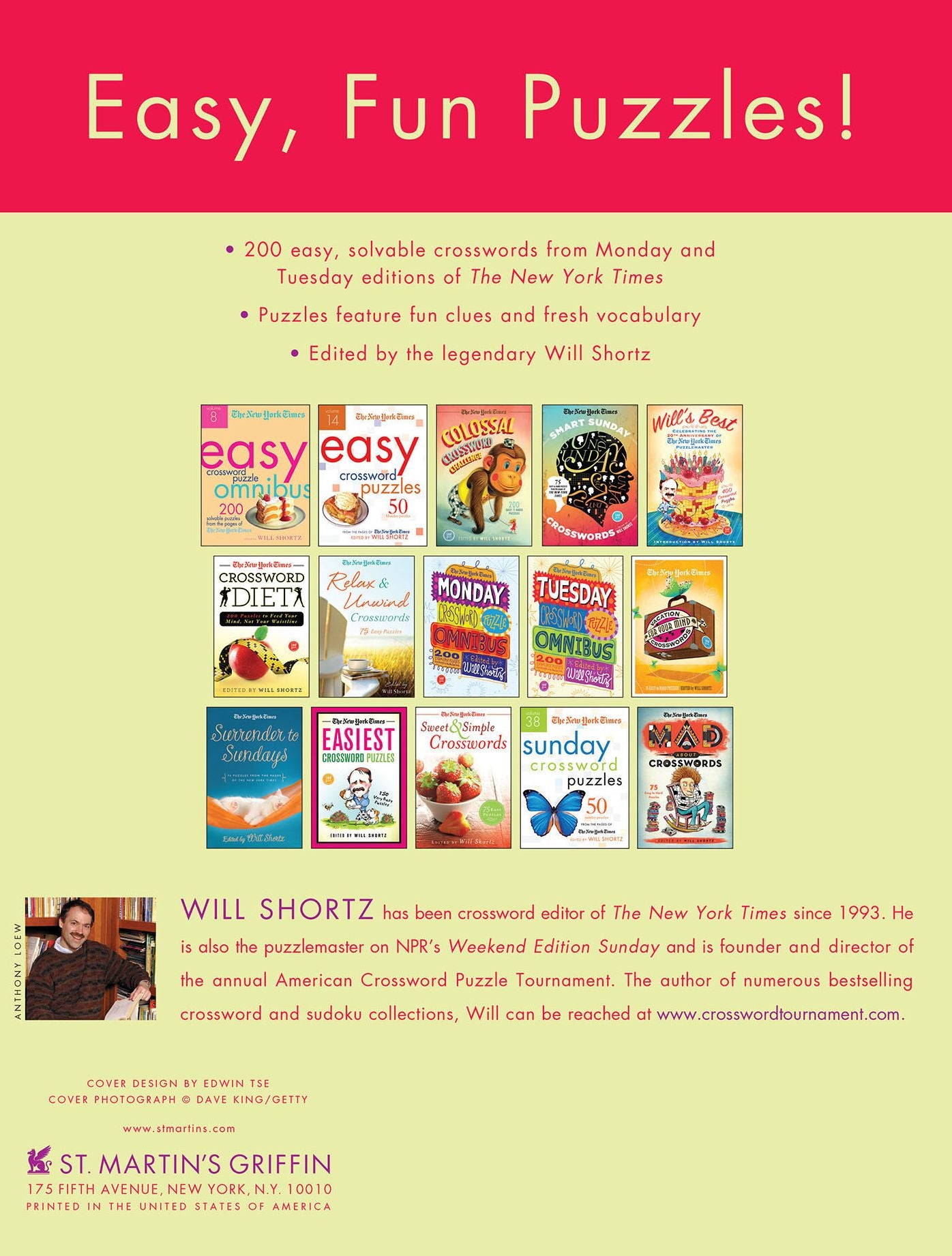 The New York Times Easy Crossword Puzzle Omnibus Volume 9: 200 Solvable Puzzles from the Pages of The New York Times