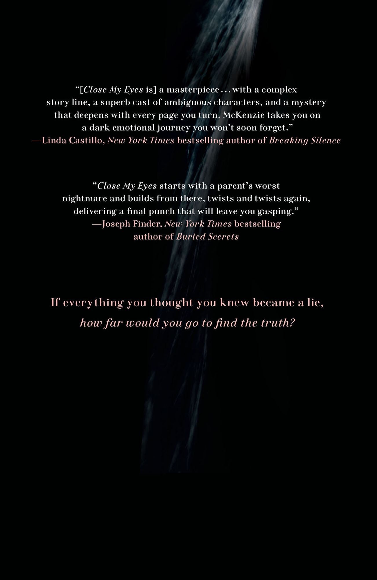 Close My Eyes: The Emotional and Intriguing Psychological Suspense Thriller