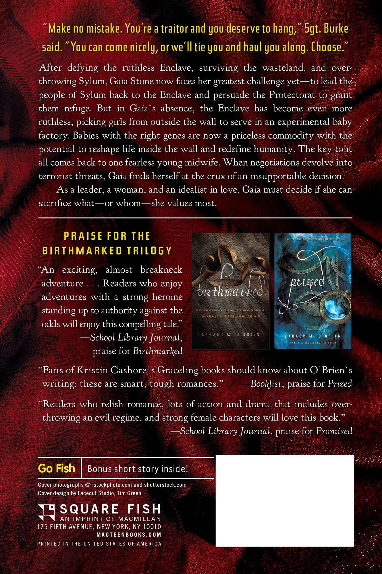 Promised (Birthmarked Trilogy Series #3)