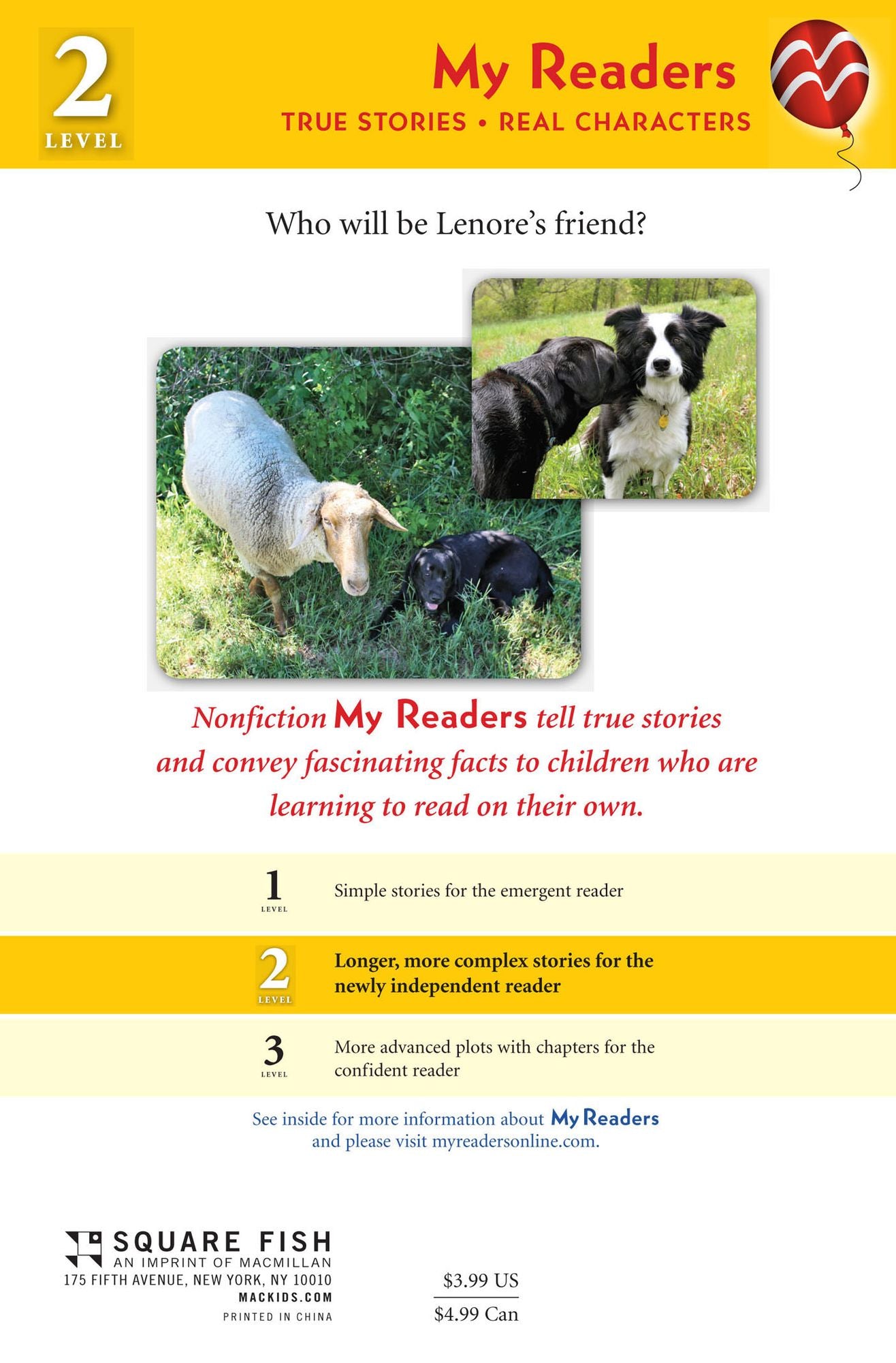 Lenore Finds a Friend: A True Story from Bedlam Farm
