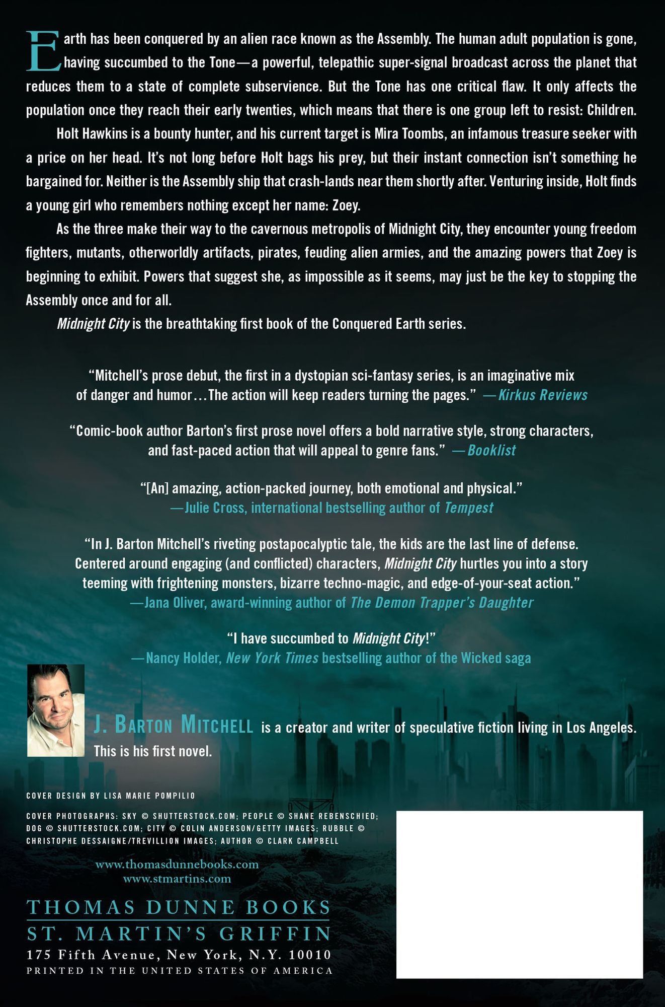 Midnight City (Conquered Earth Series #1)