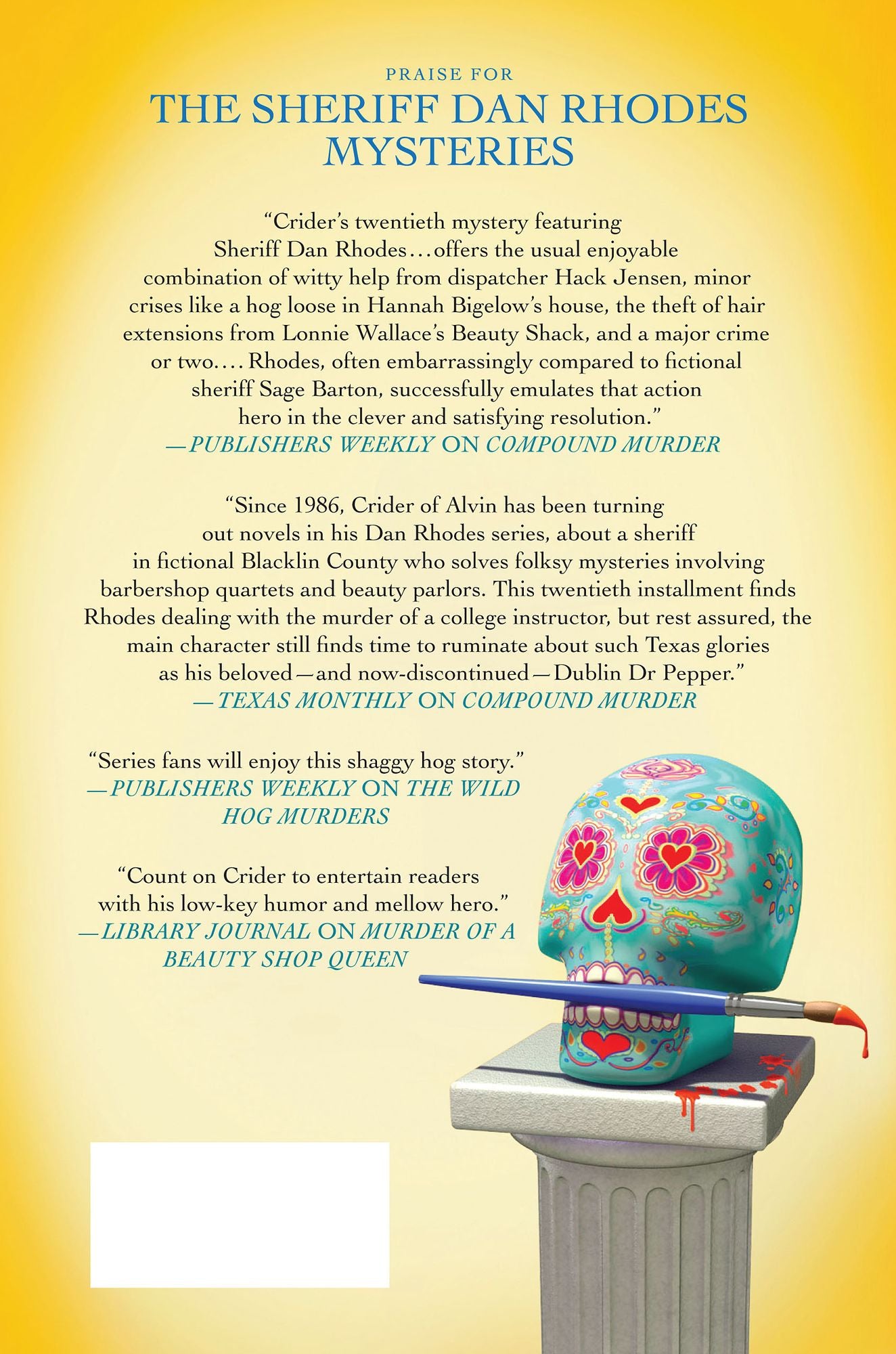 Half in Love with Artful Death: A Dan Rhodes Mystery