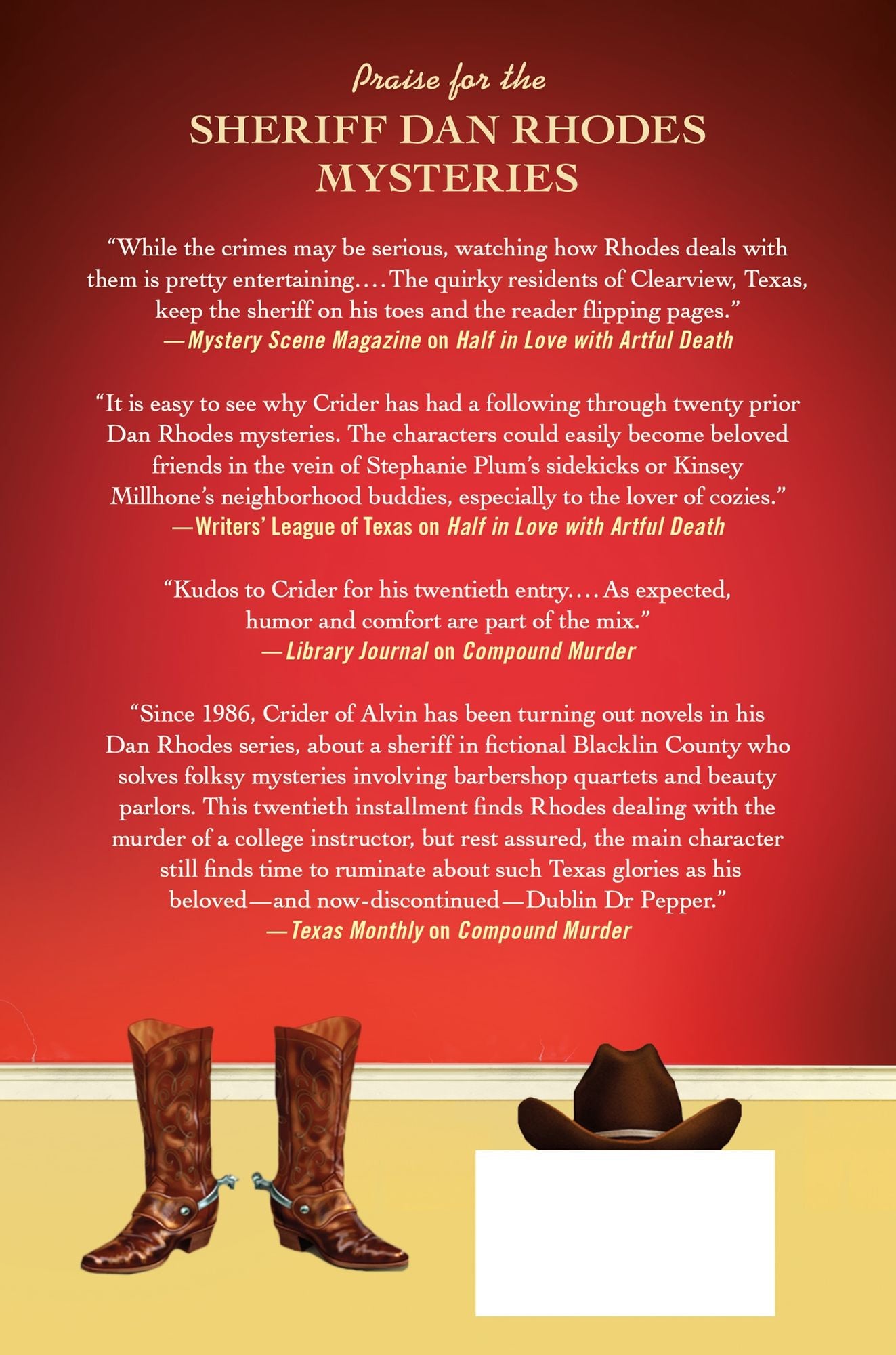 Between the Living and the Dead: A Dan Rhodes Mystery
