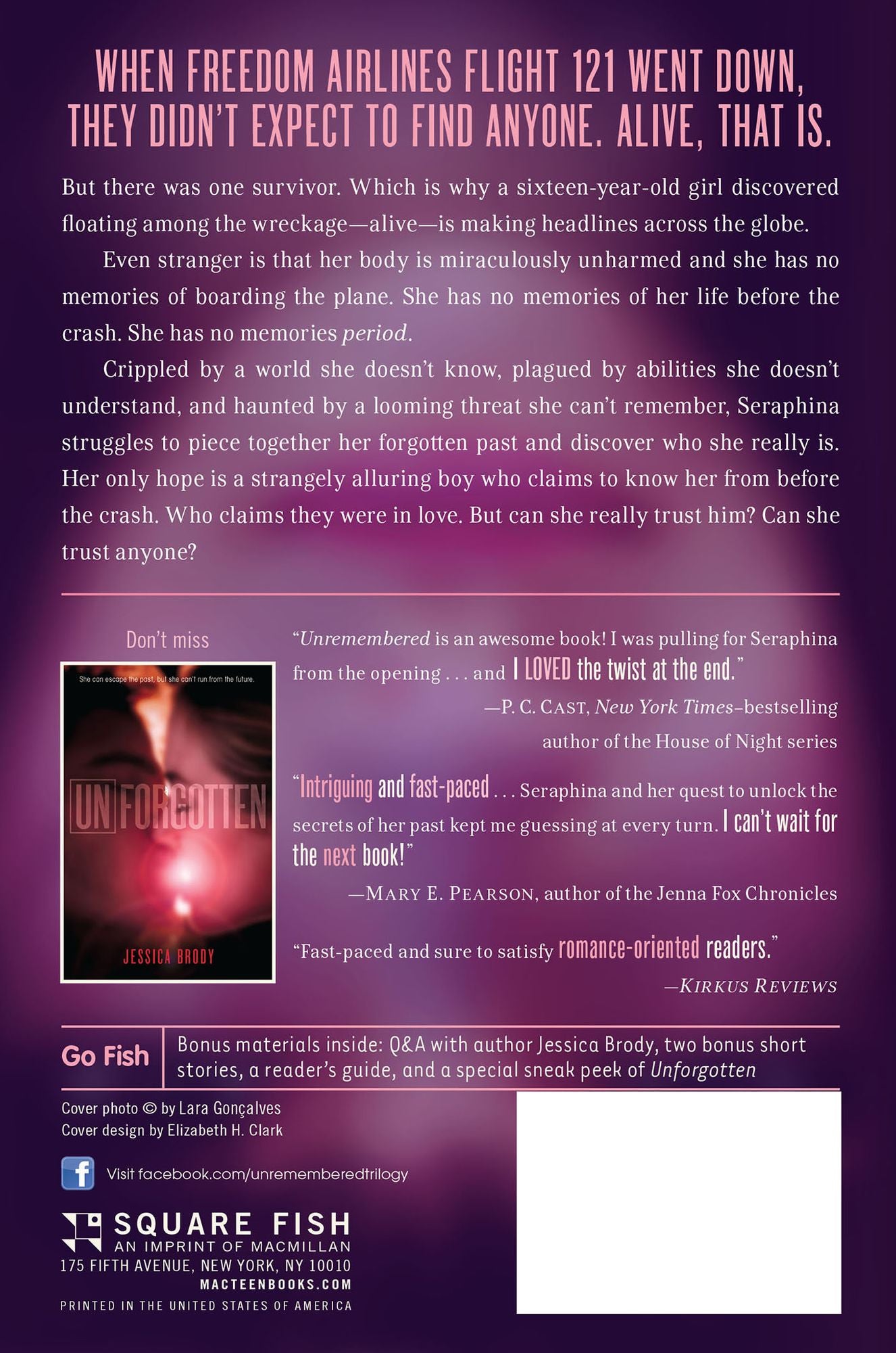 Unremembered (Unremembered Trilogy Series #1)