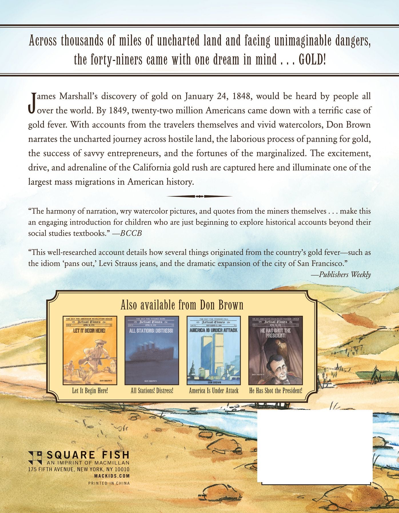 Gold! Gold from the American River!: January 24, 1848: The Day the Gold Rush Began