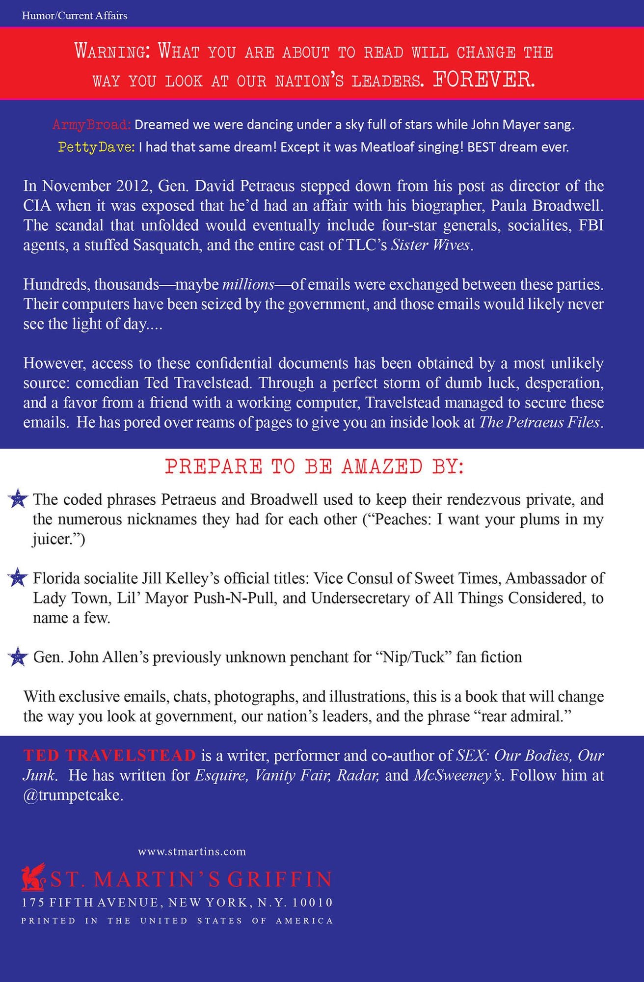The Petraeus Files: All the Photos, Chats, Poems, and Other Super-Secret Emails They Don't Want You to See