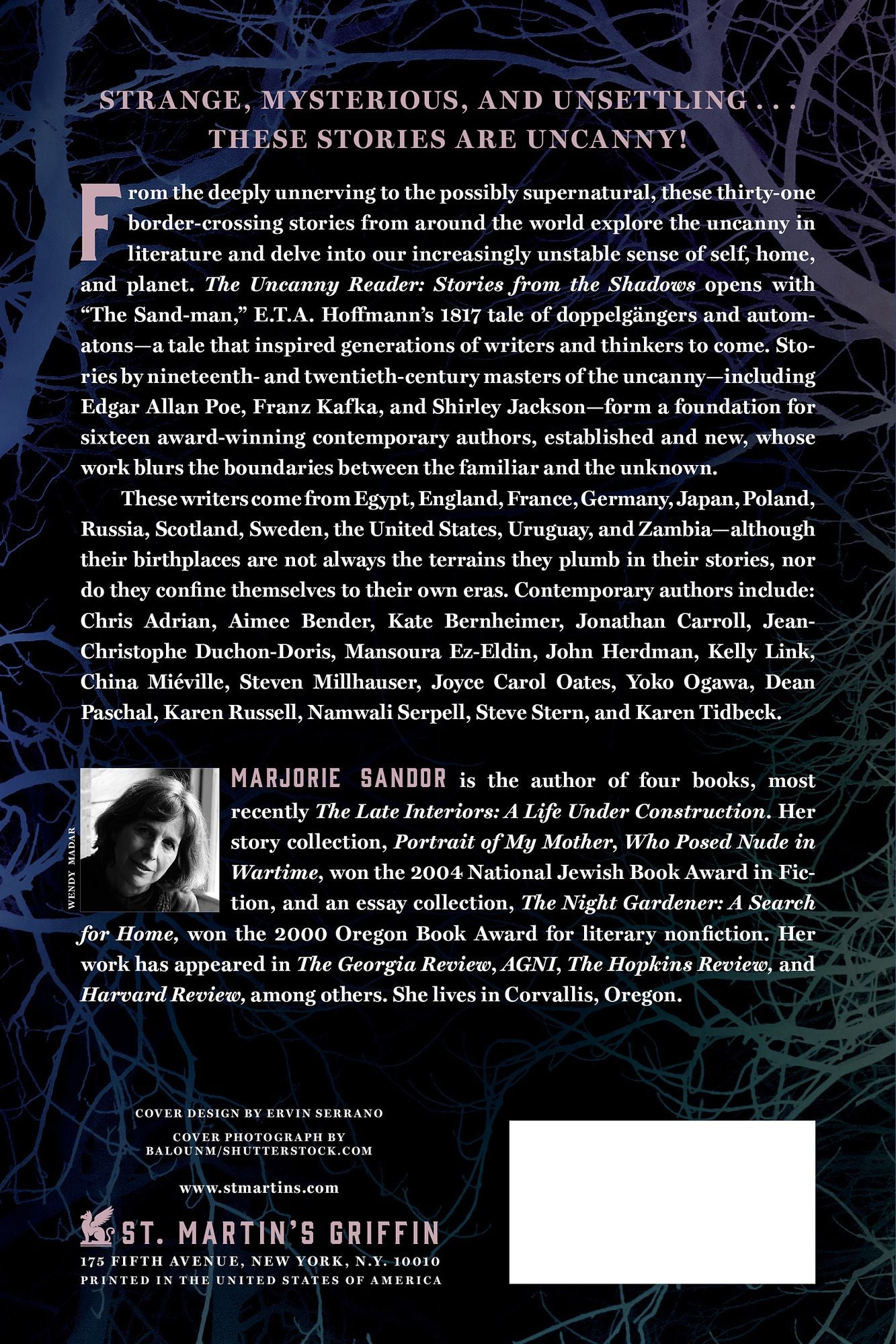 The Uncanny Reader: Stories from the Shadows