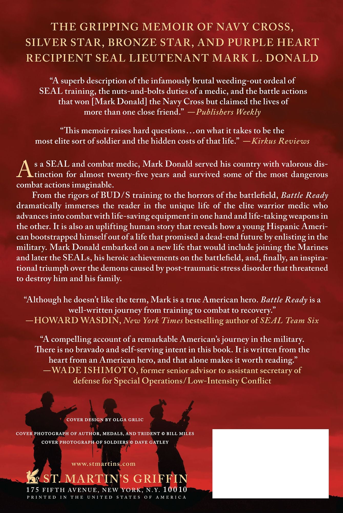 Battle Ready: Memoir of a Navy SEAL Warrior Medic