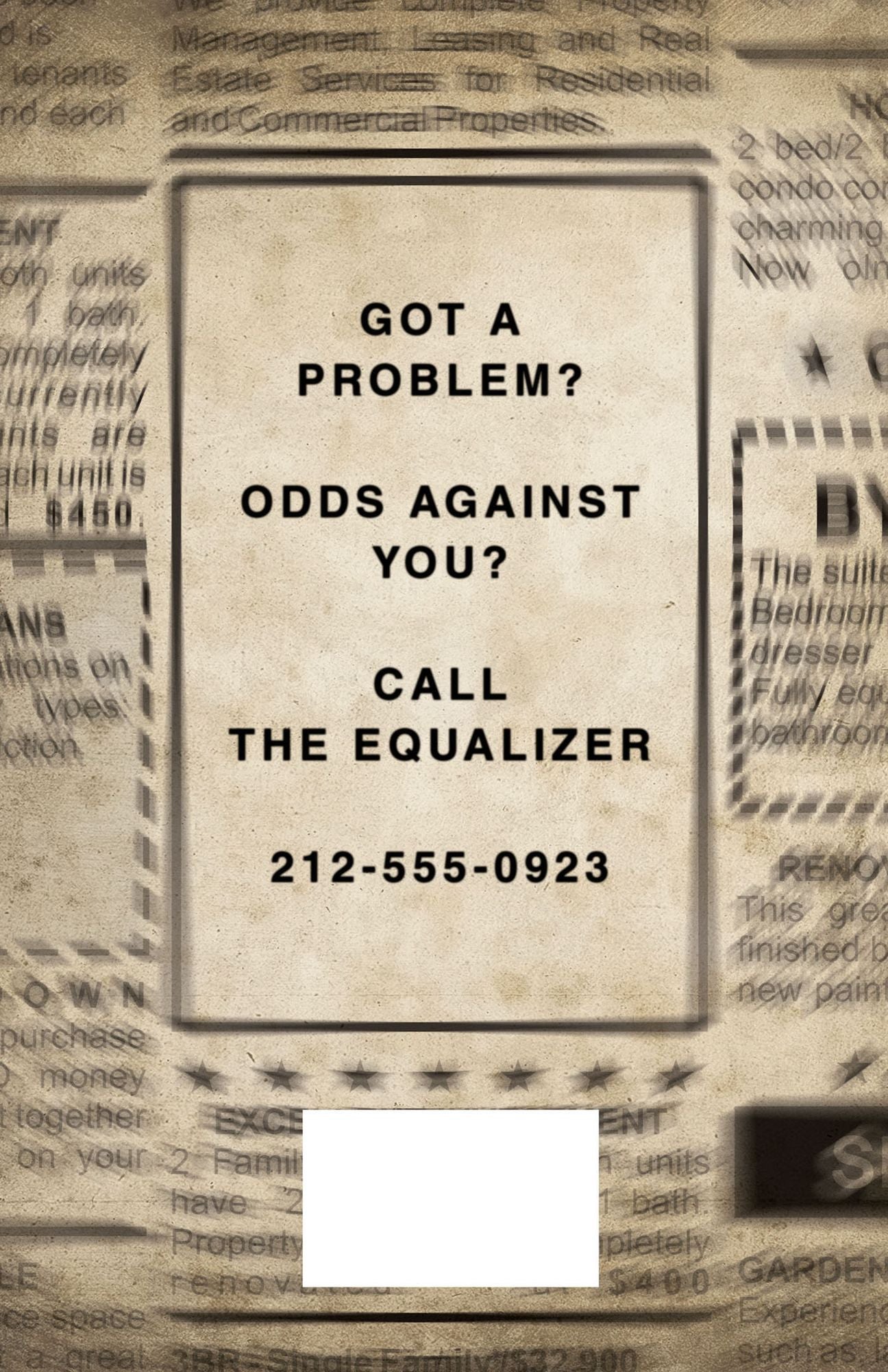 The Equalizer: A Novel