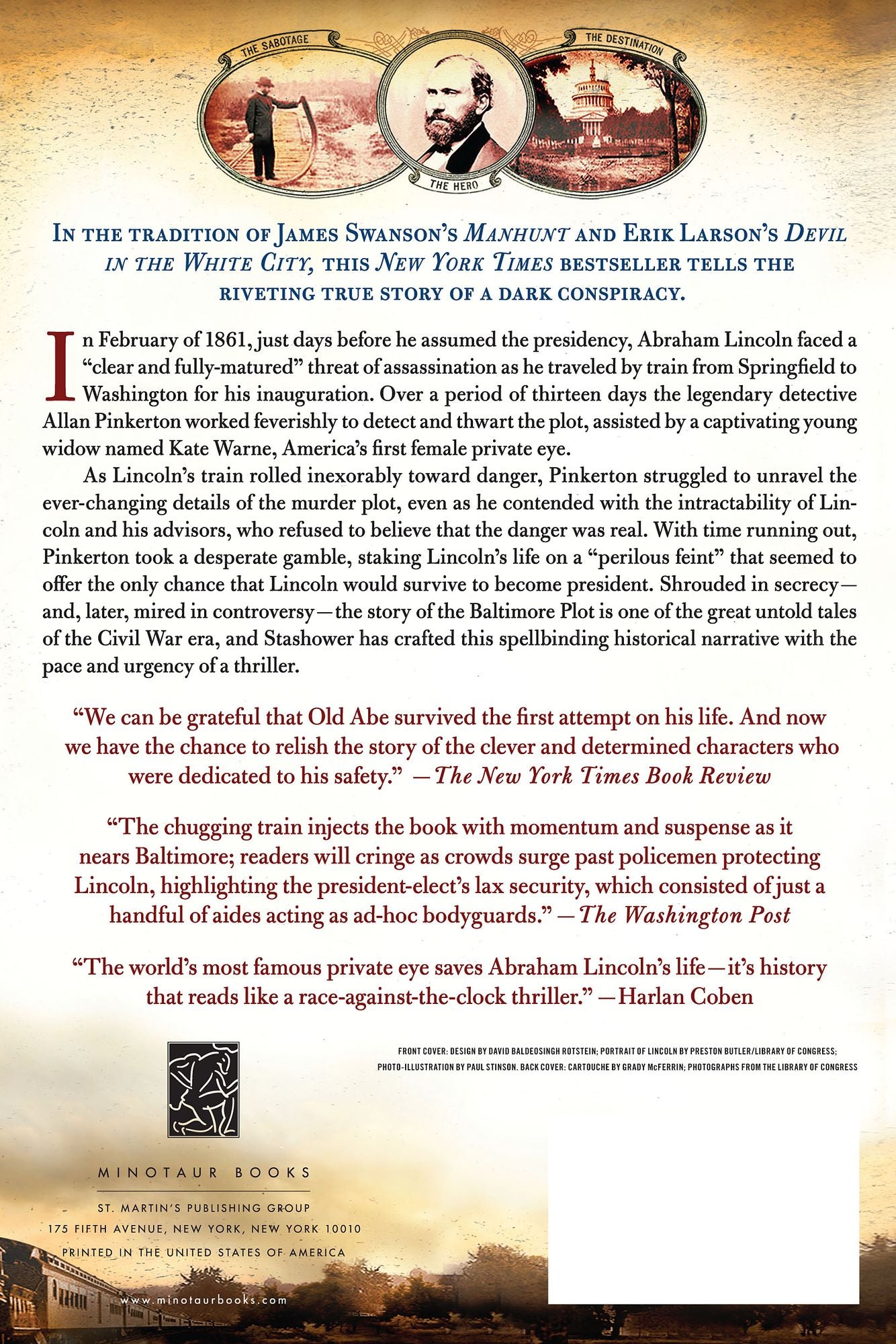 The Hour of Peril: The Secret Plot to Murder Lincoln Before the Civil War