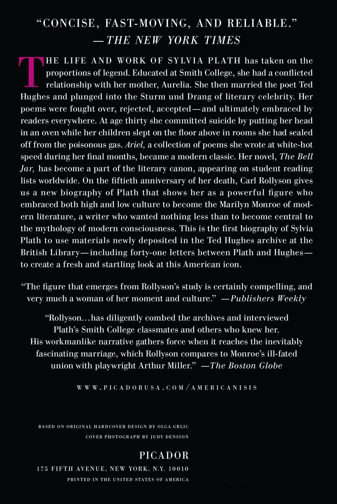 American Isis: The Life and Art of Sylvia Plath