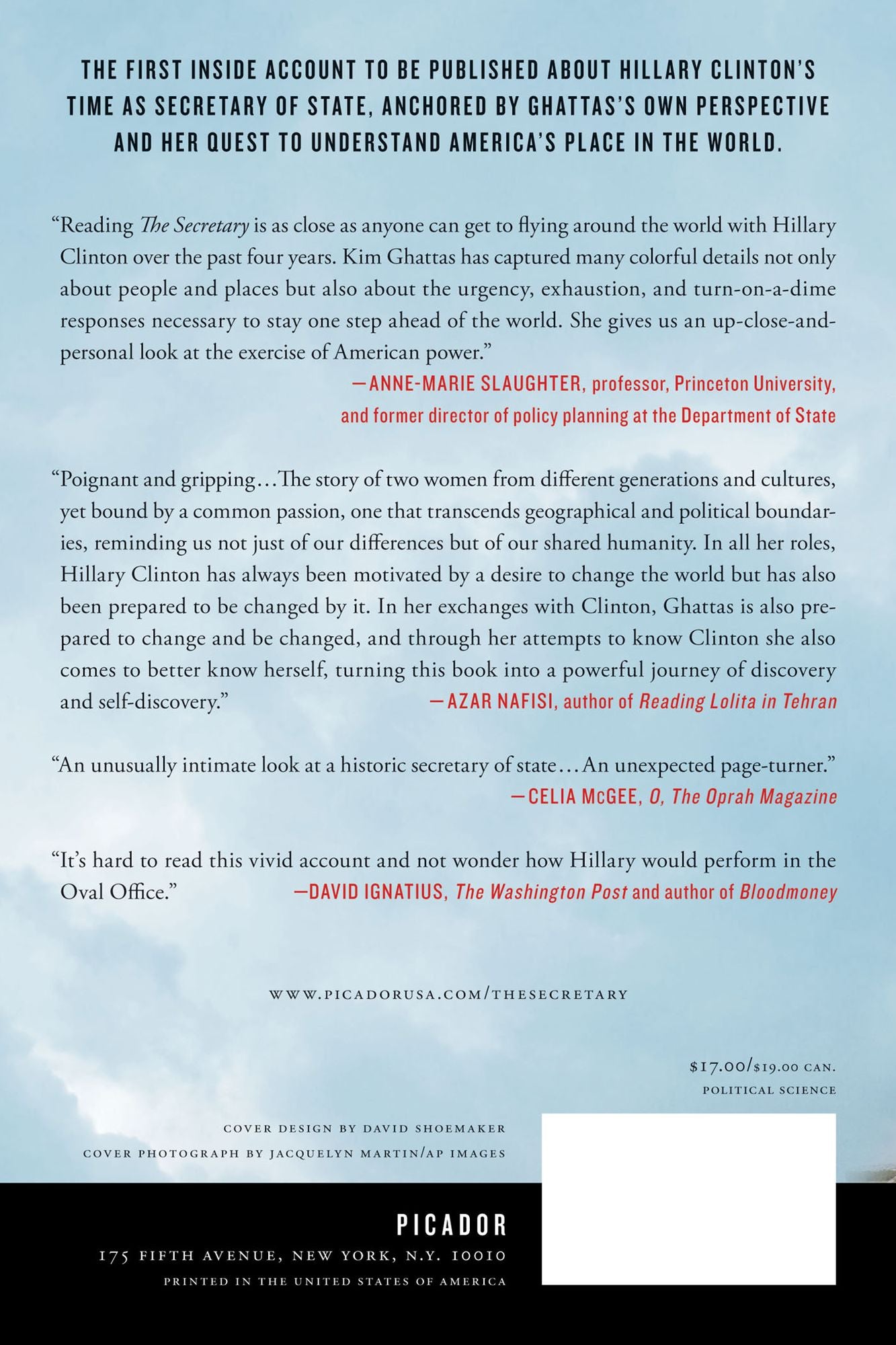 Secretary: A Journey with Hillary Clinton from Beirut to the Hear