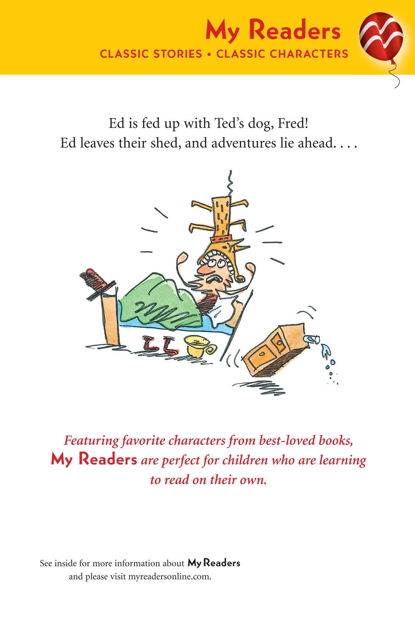 Ed and Ted and Ted's Dog Fred (My Readers Level 2)