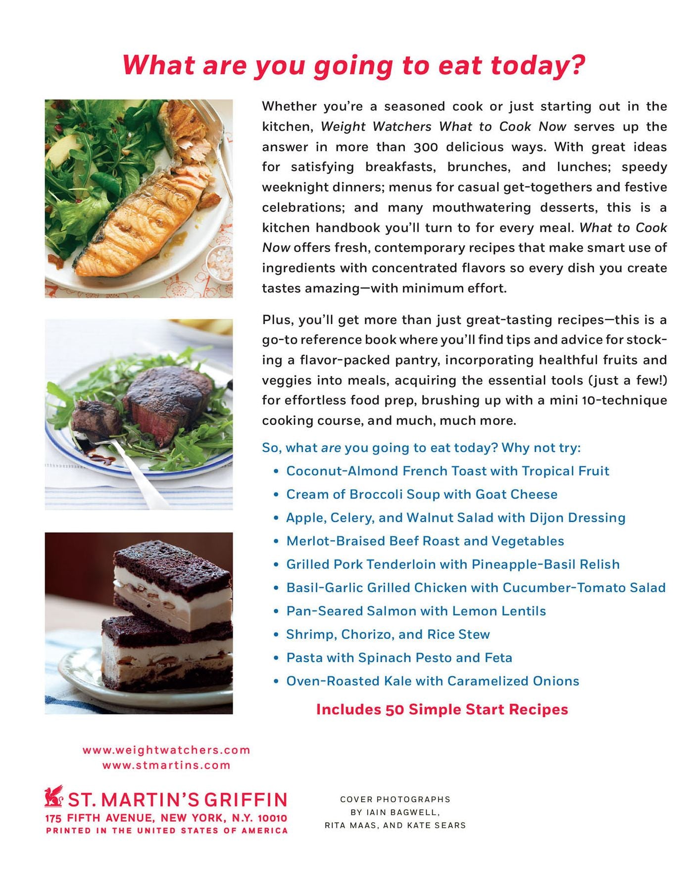 Weight Watchers What to Cook Now: 300 Recipes for Every Kitchen