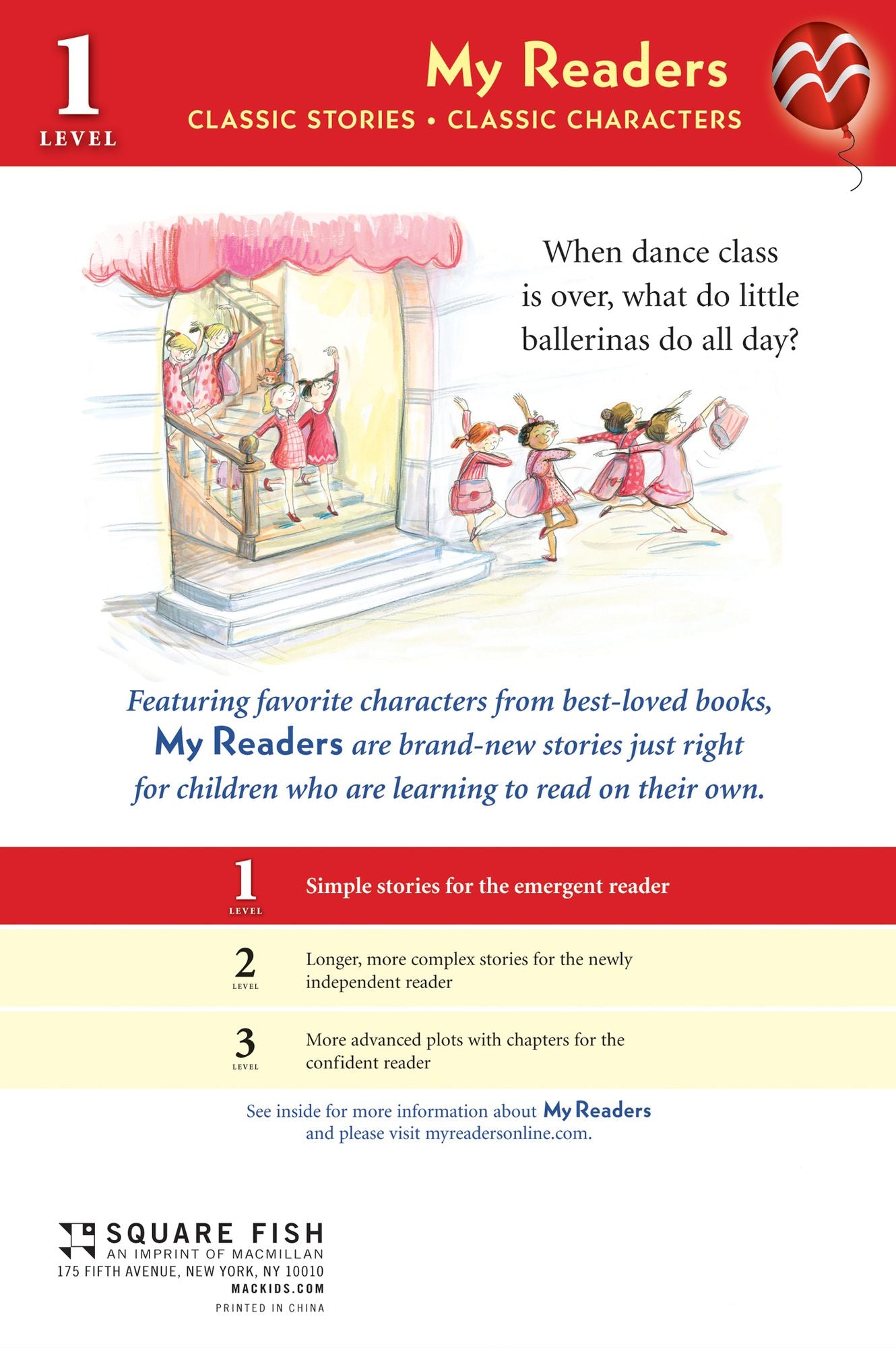A Day with Miss Lina's Ballerinas (My Readers Level 1)