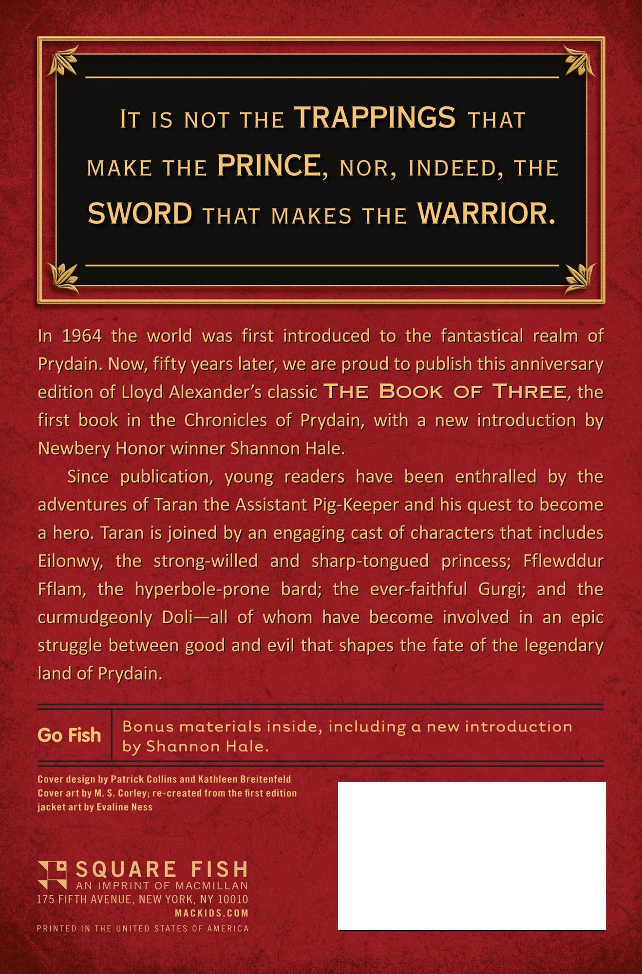 The Book of Three, 50th Anniversary Edition (Chronicles of Prydain Series #1)