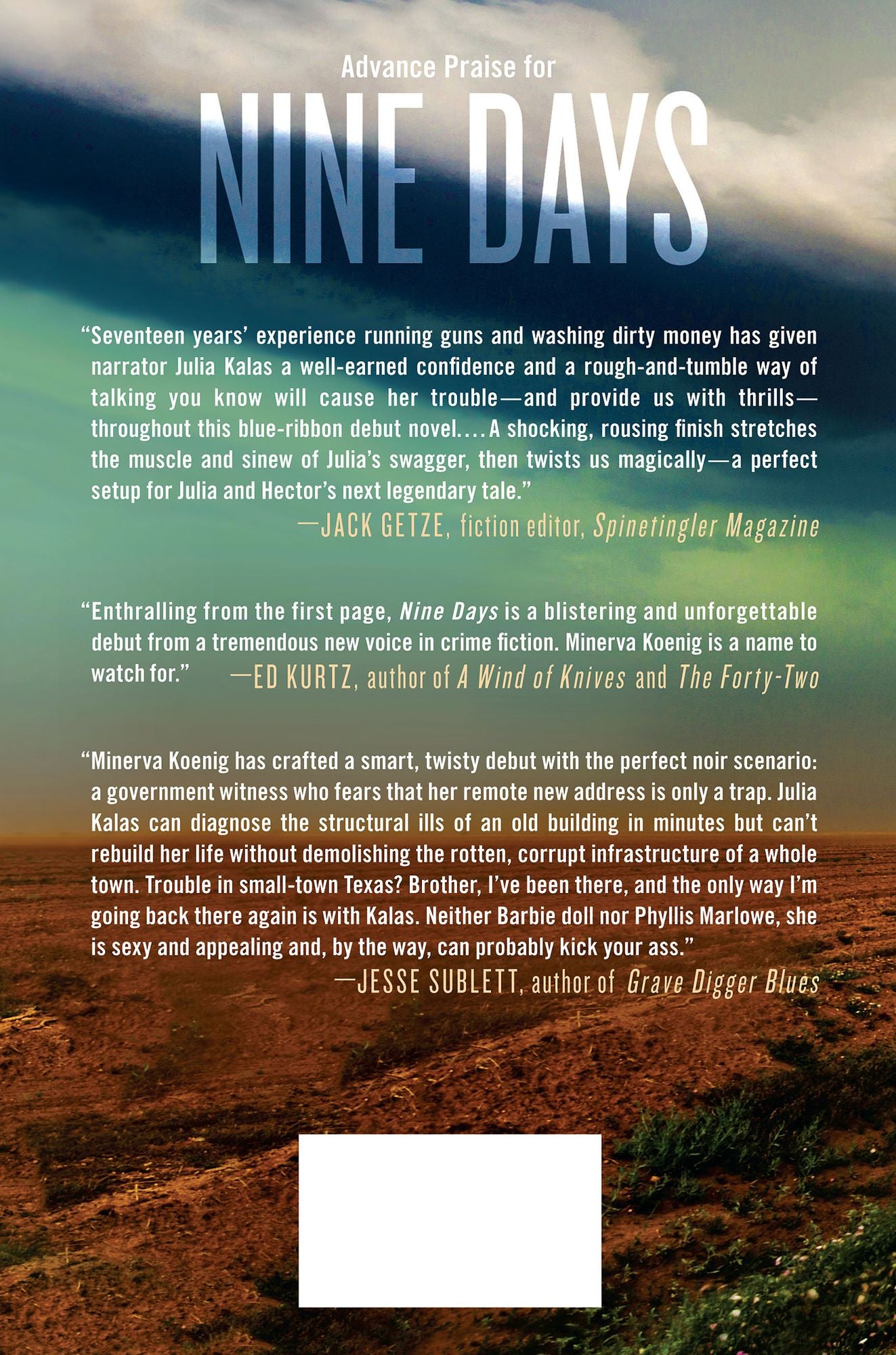 Nine Days: A Mystery