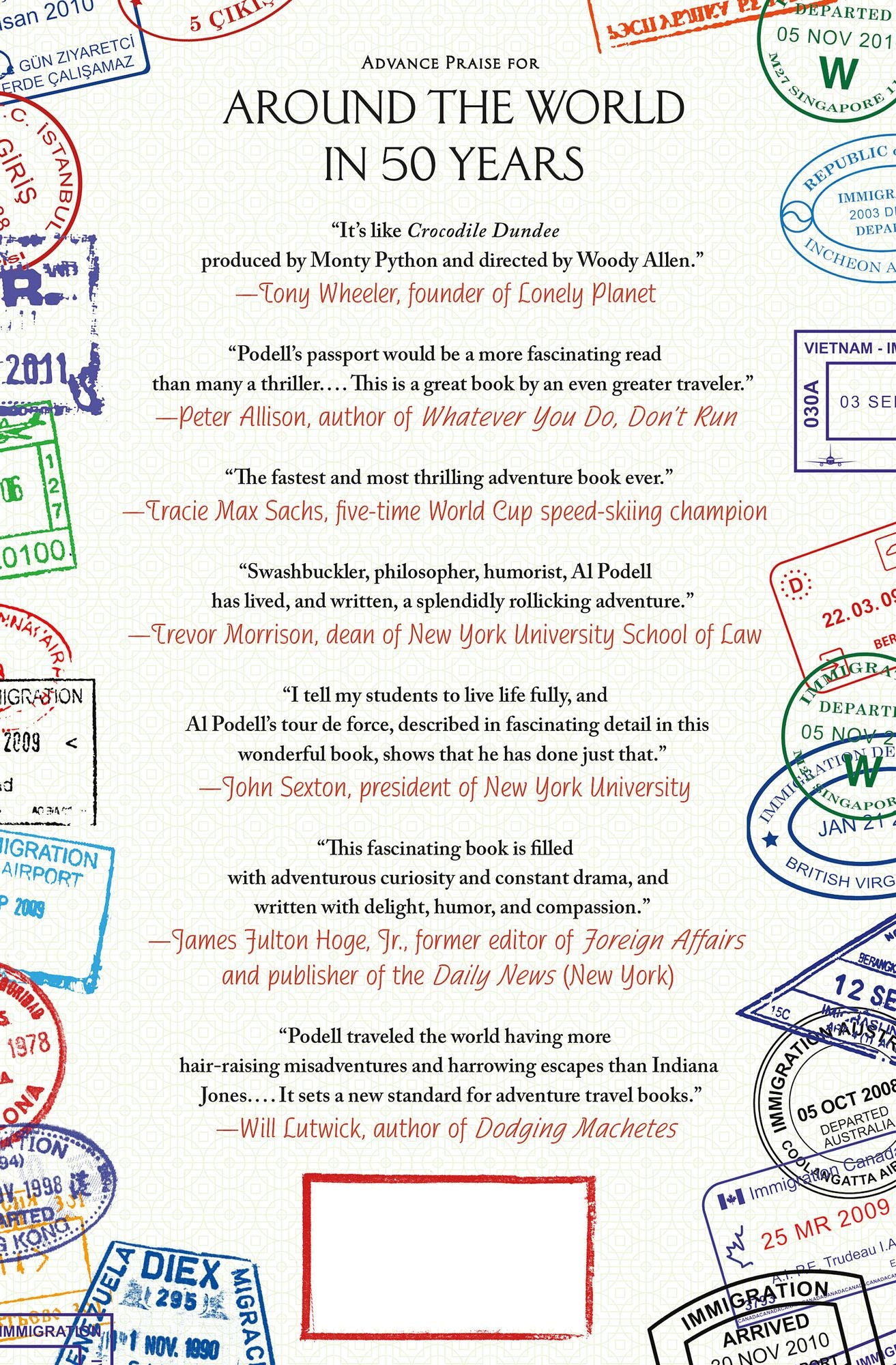 Around the World in 50 Years: My Adventure to Every Country on Earth