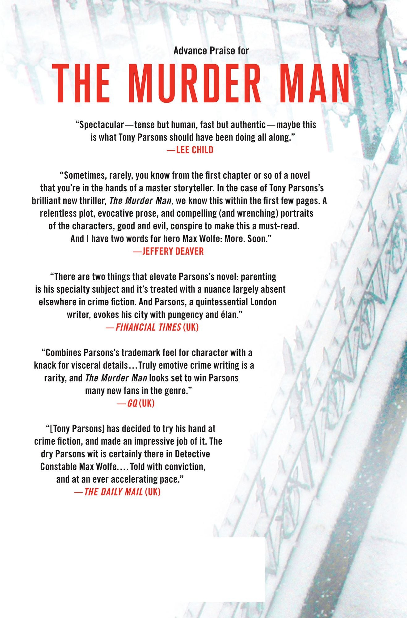 The Murder Man (Max Wolfe Series #1)