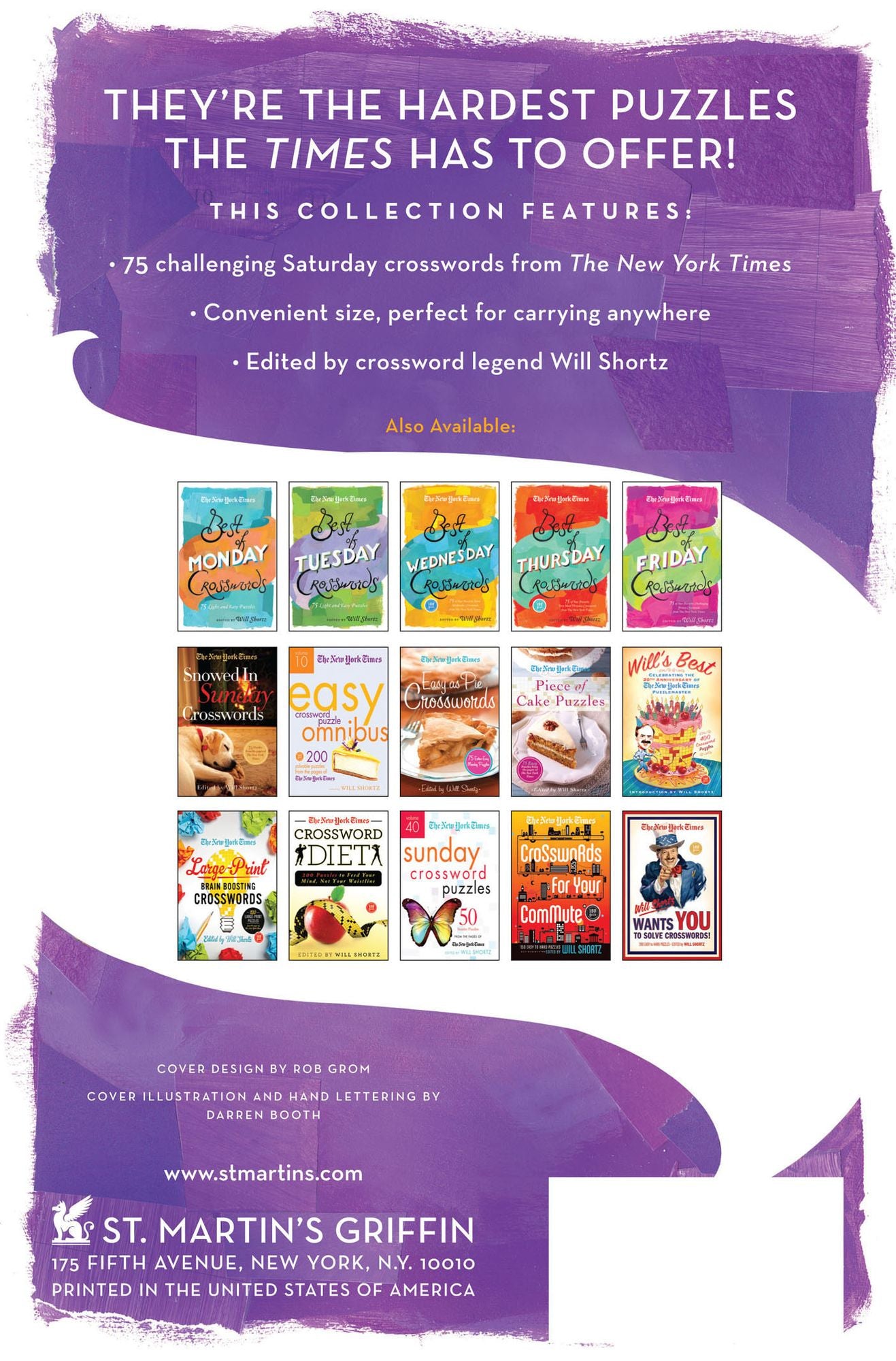 The New York Times Best of Saturday Crosswords: 75 of Your Favorite Sneaky Saturday Puzzles from the New York Times