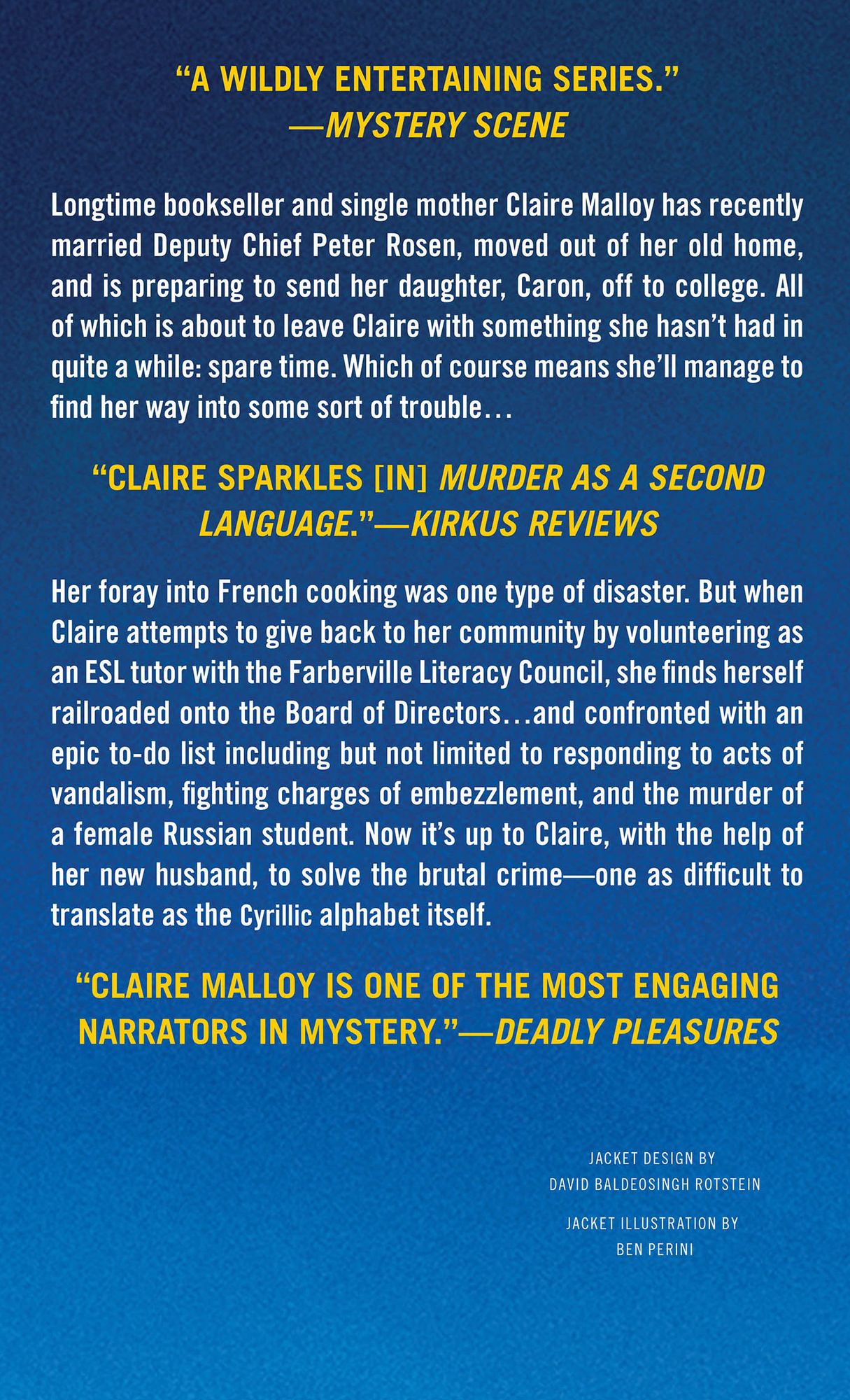 Murder as a Second Language (Claire Malloy Series #19)