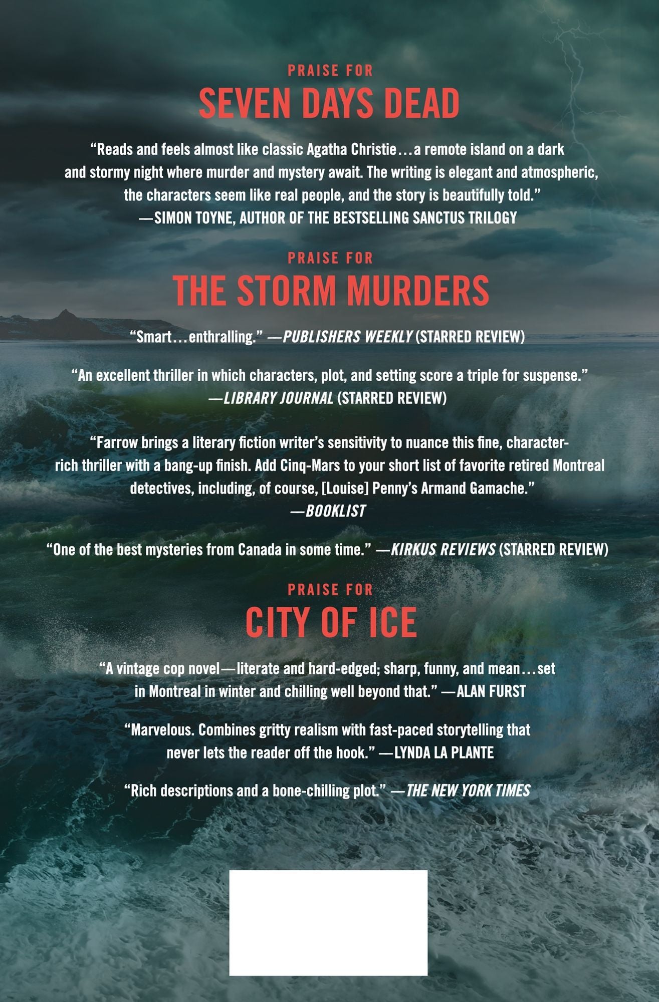 Seven Days Dead (Storm Murders Trilogy Series #2)