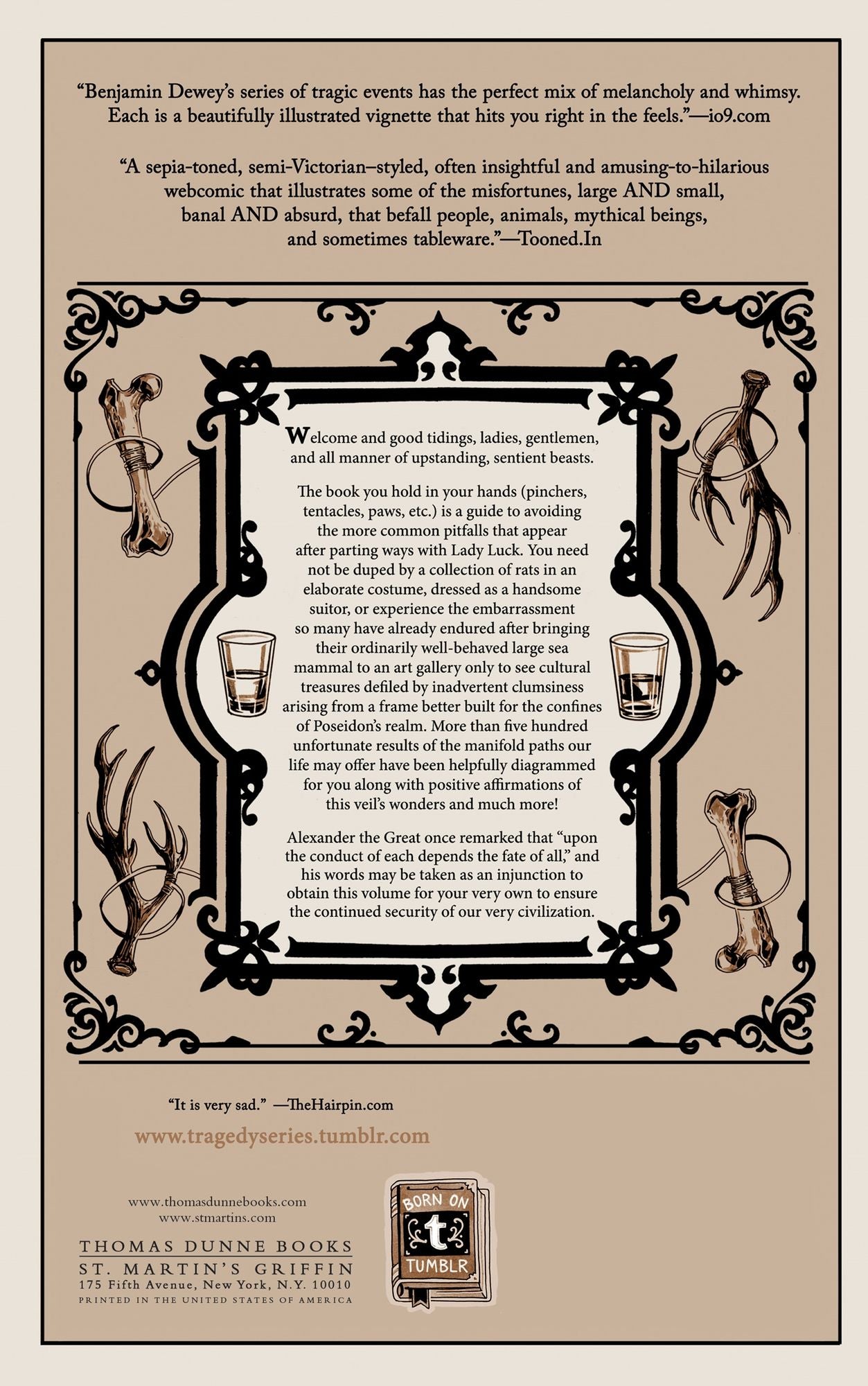 The Tragedy Series: Secret Lobster Claws and Other Misfortunes