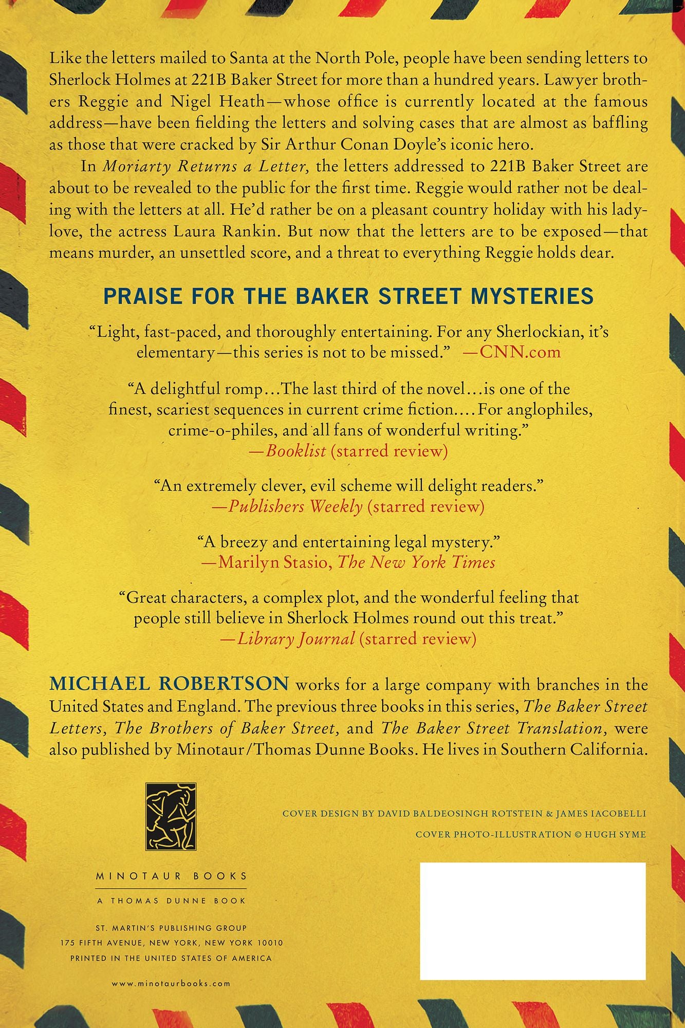 Moriarty Returns a Letter: A Baker Street Mystery