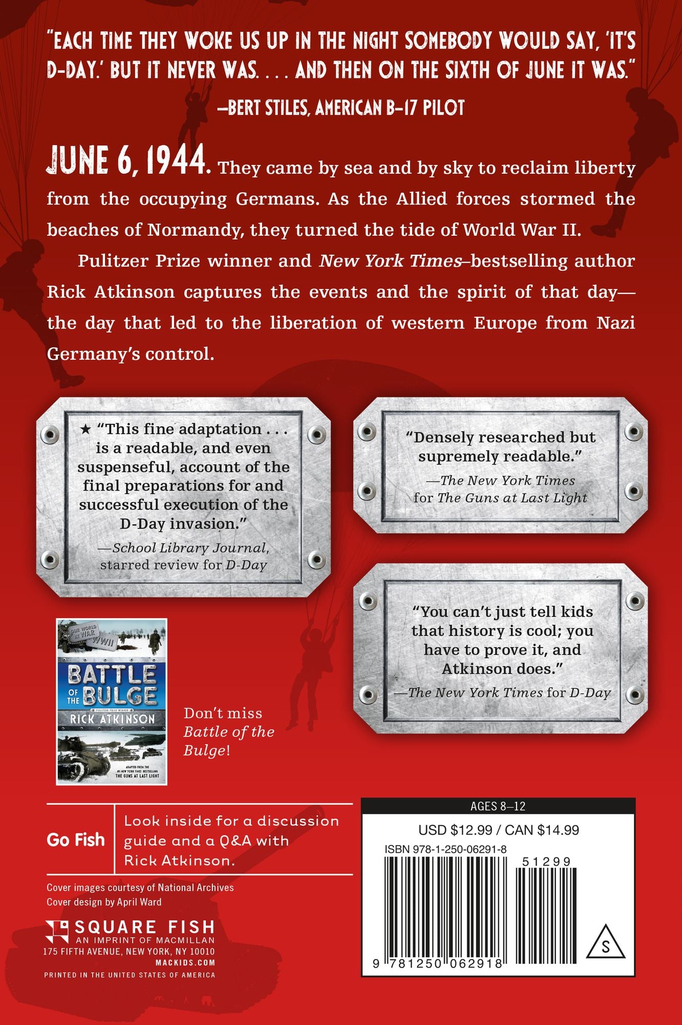 D-Day: The Invasion of Normandy, 1944 [The Young Readers Adaptation]