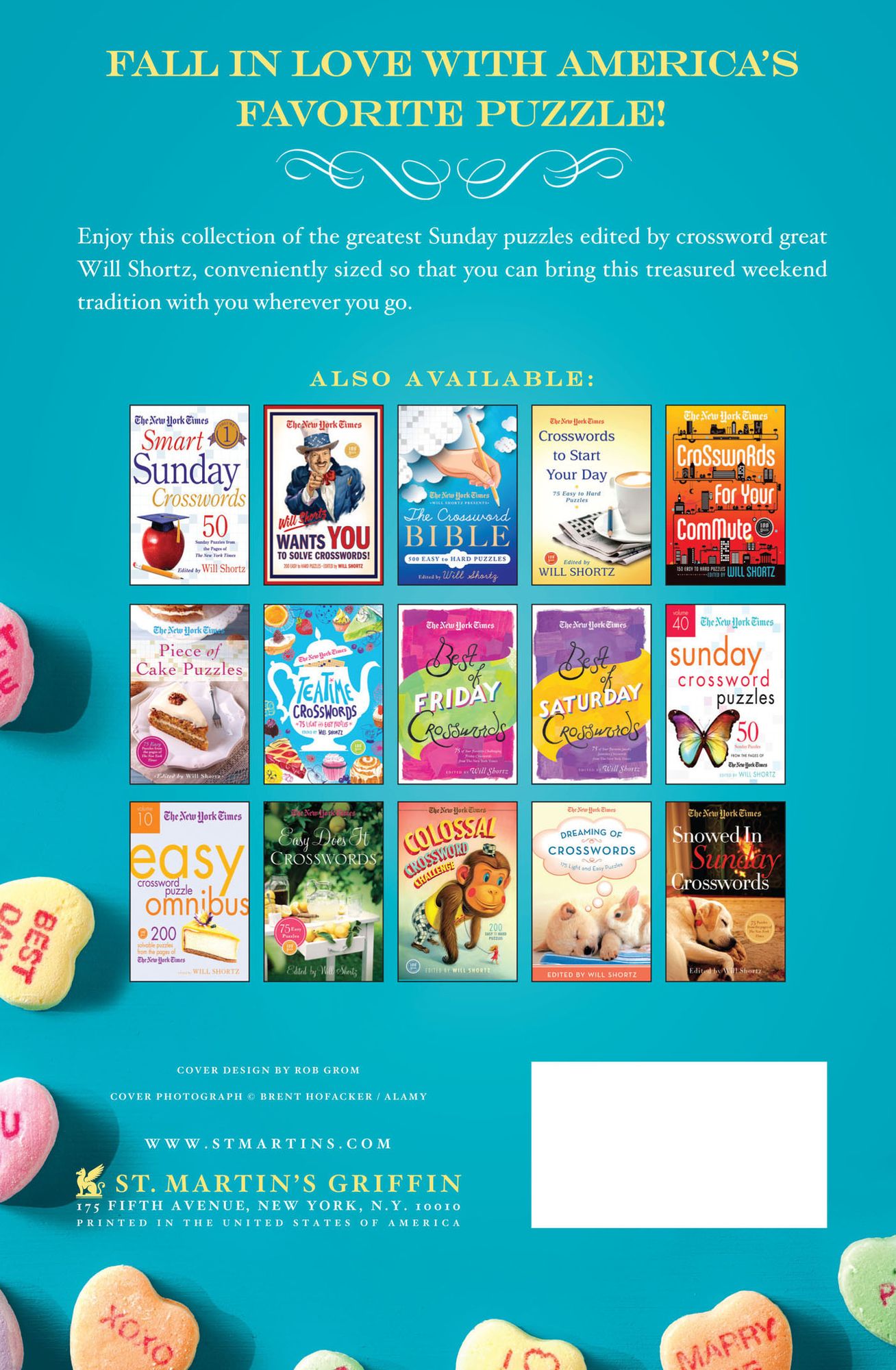 The New York Times Sweetheart Sunday Crosswords: 75 Puzzles from the Pages of The New York Times