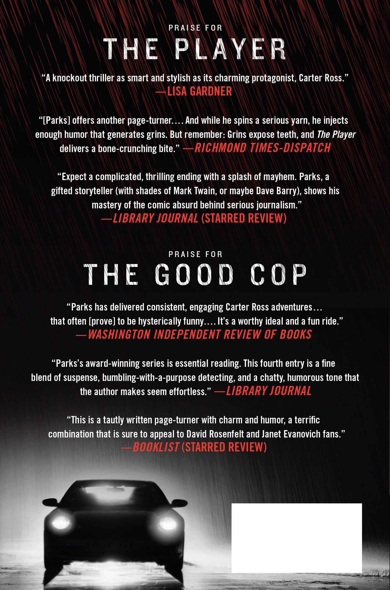 The Fraud: A Carter Ross Mystery