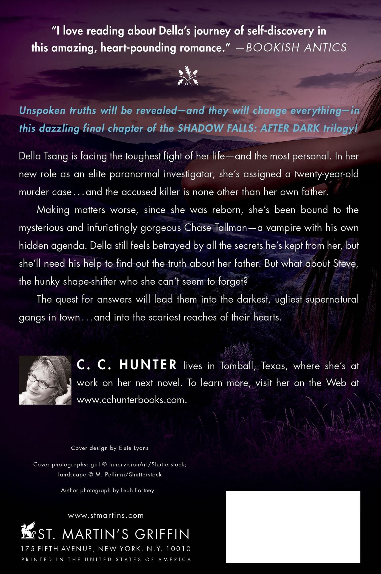Unspoken (Shadow Falls: After Dark Series #3)