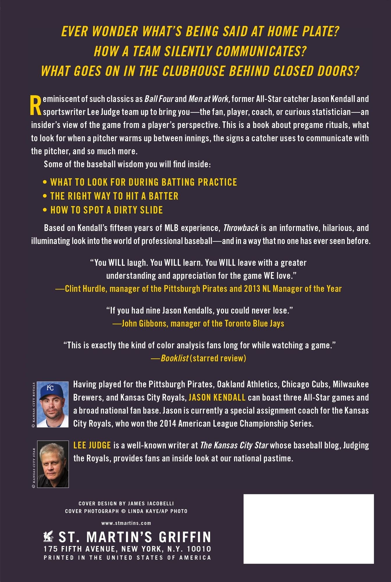 Throwback: A Big-League Catcher Tells How the Game Is Really Played