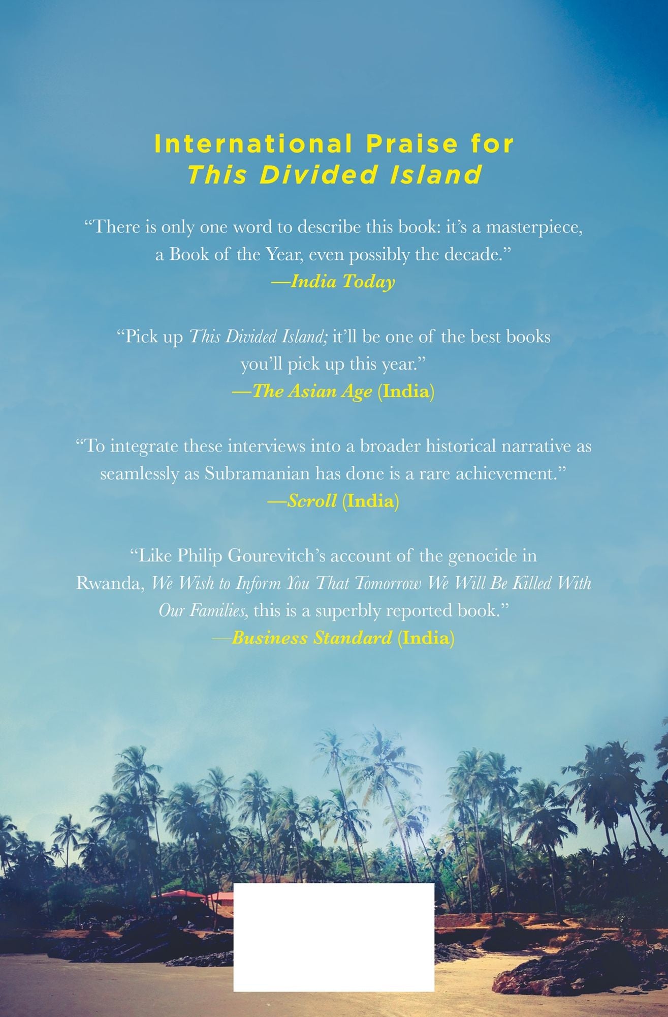 This Divided Island: Life, Death, and the Sri Lankan War