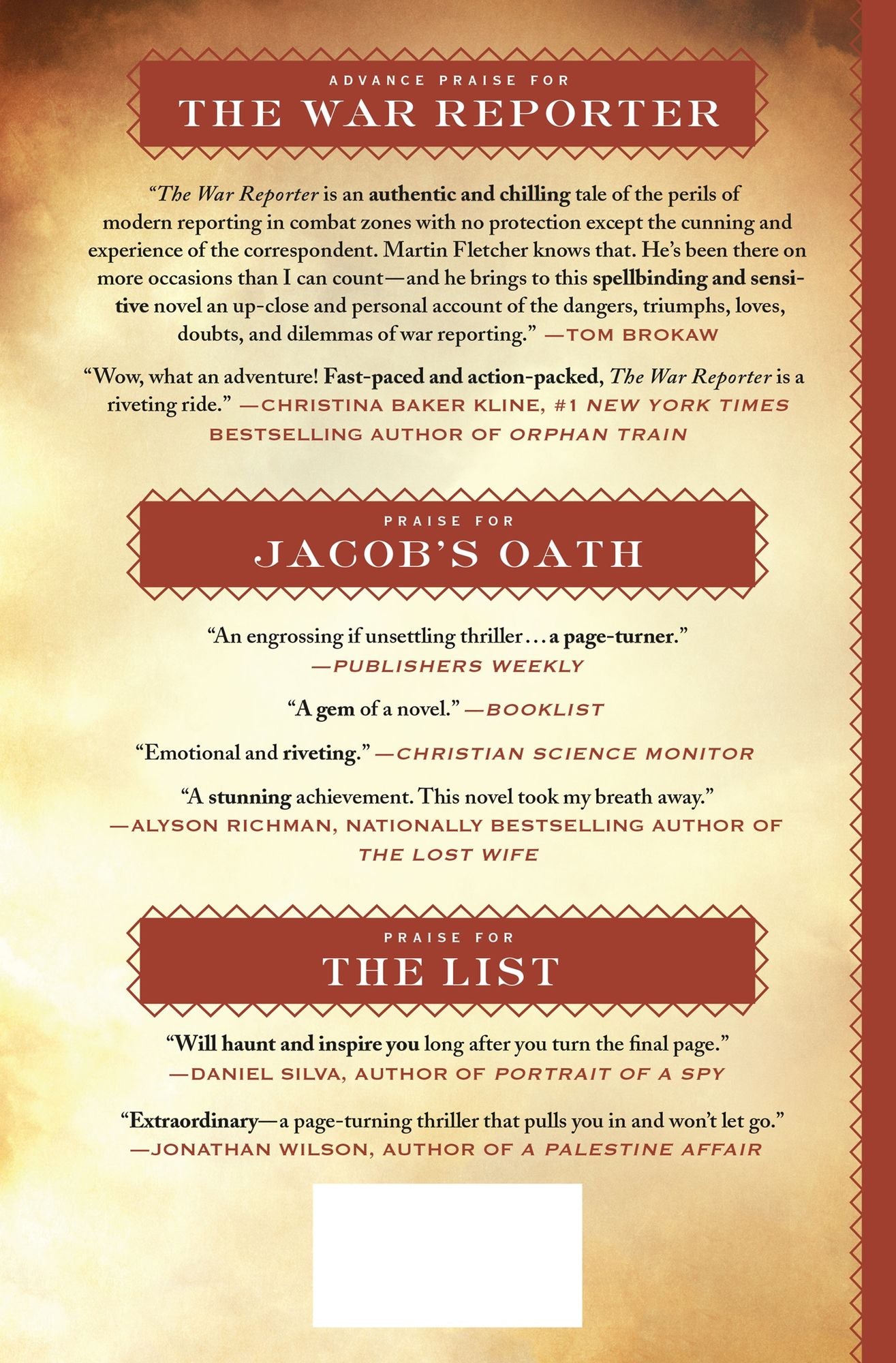 The War Reporter: A Novel