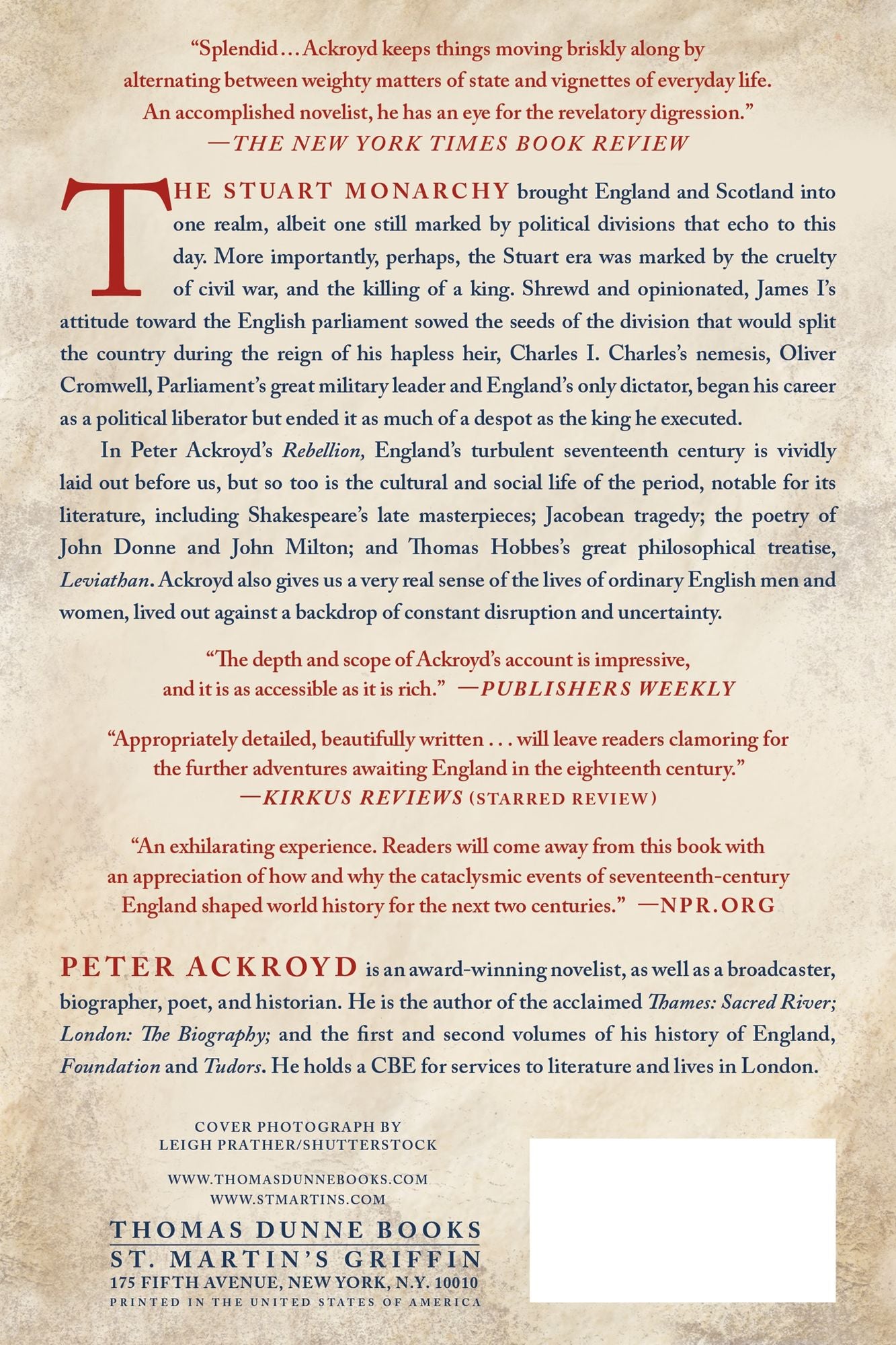 Rebellion: The History of England from James I to the Glorious Revolution